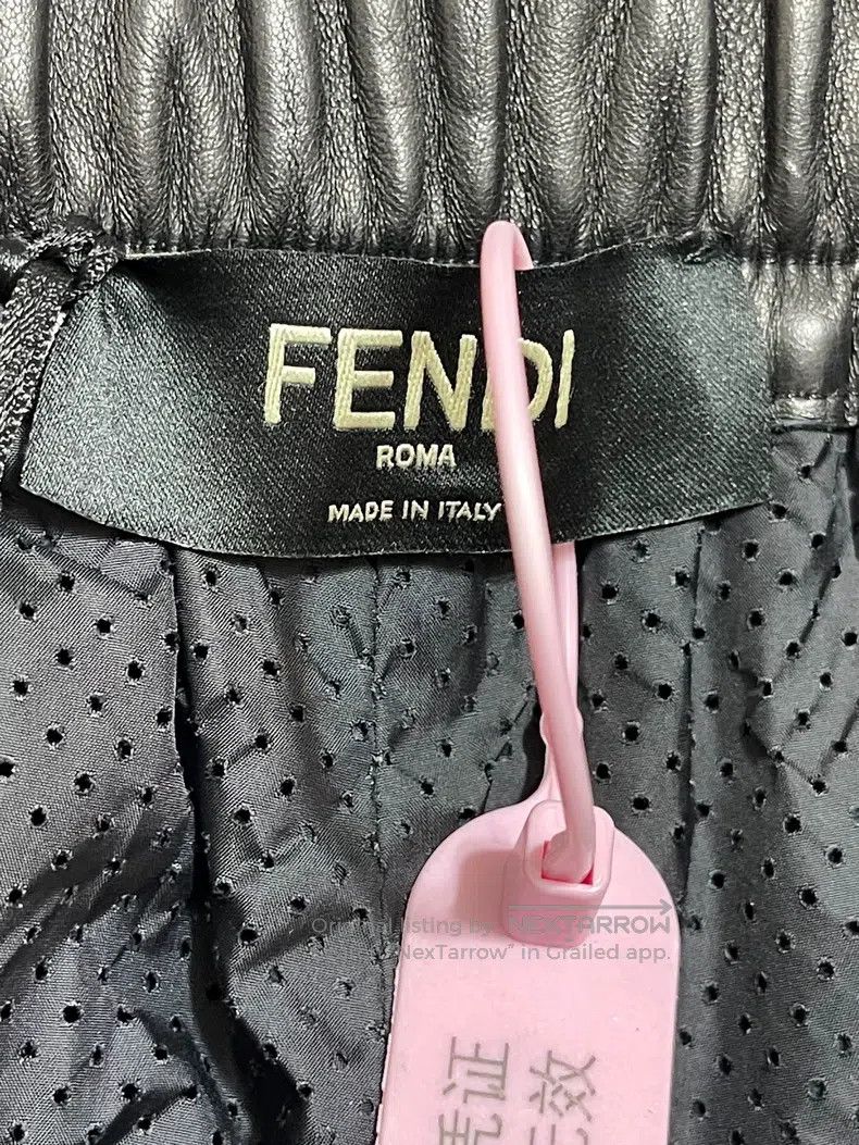 Fendi Fendi Patchwork Leather Pants Size US 34 / EU 50 - 7 Thumbnail