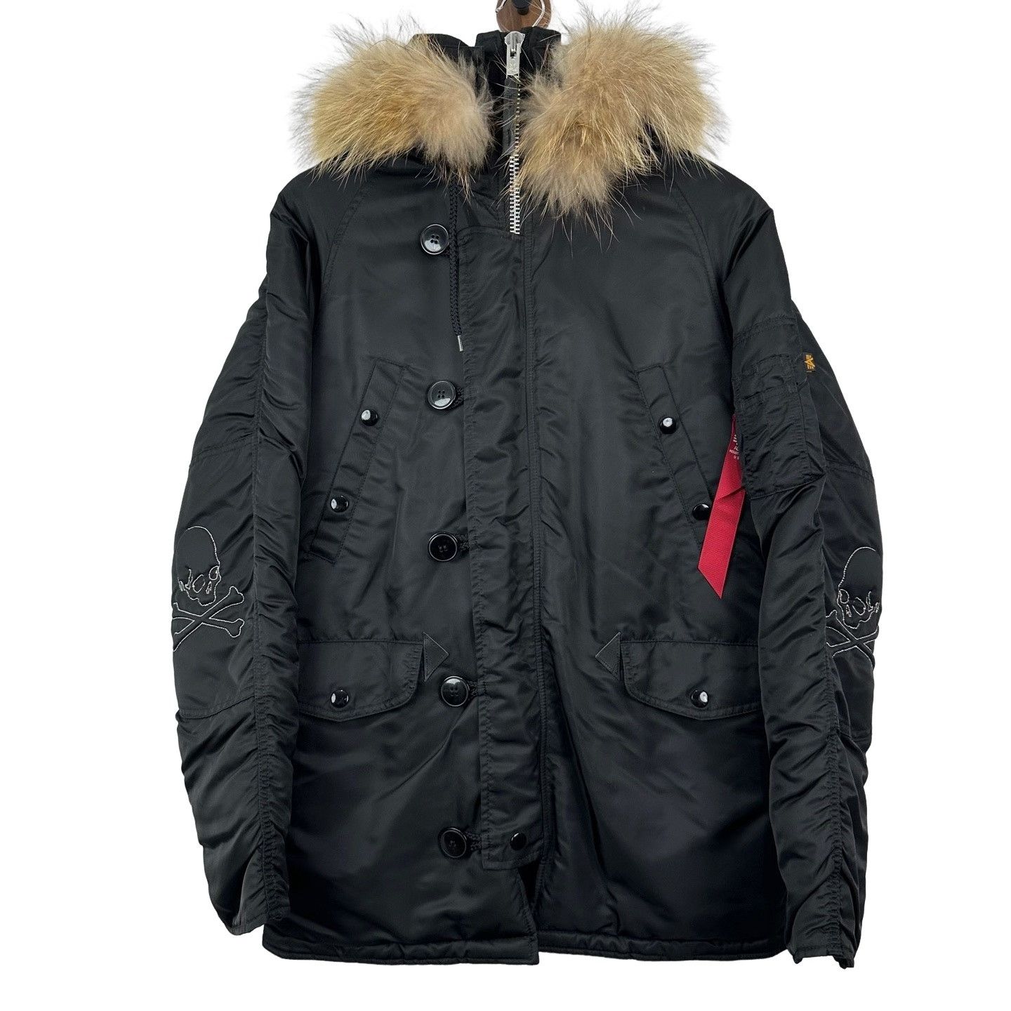 Mastermind Japan Mastermind Japan x Alpha Embroidered Skull Parka S Size US S / EU 44-46 / 1 - 1 Thumbnail