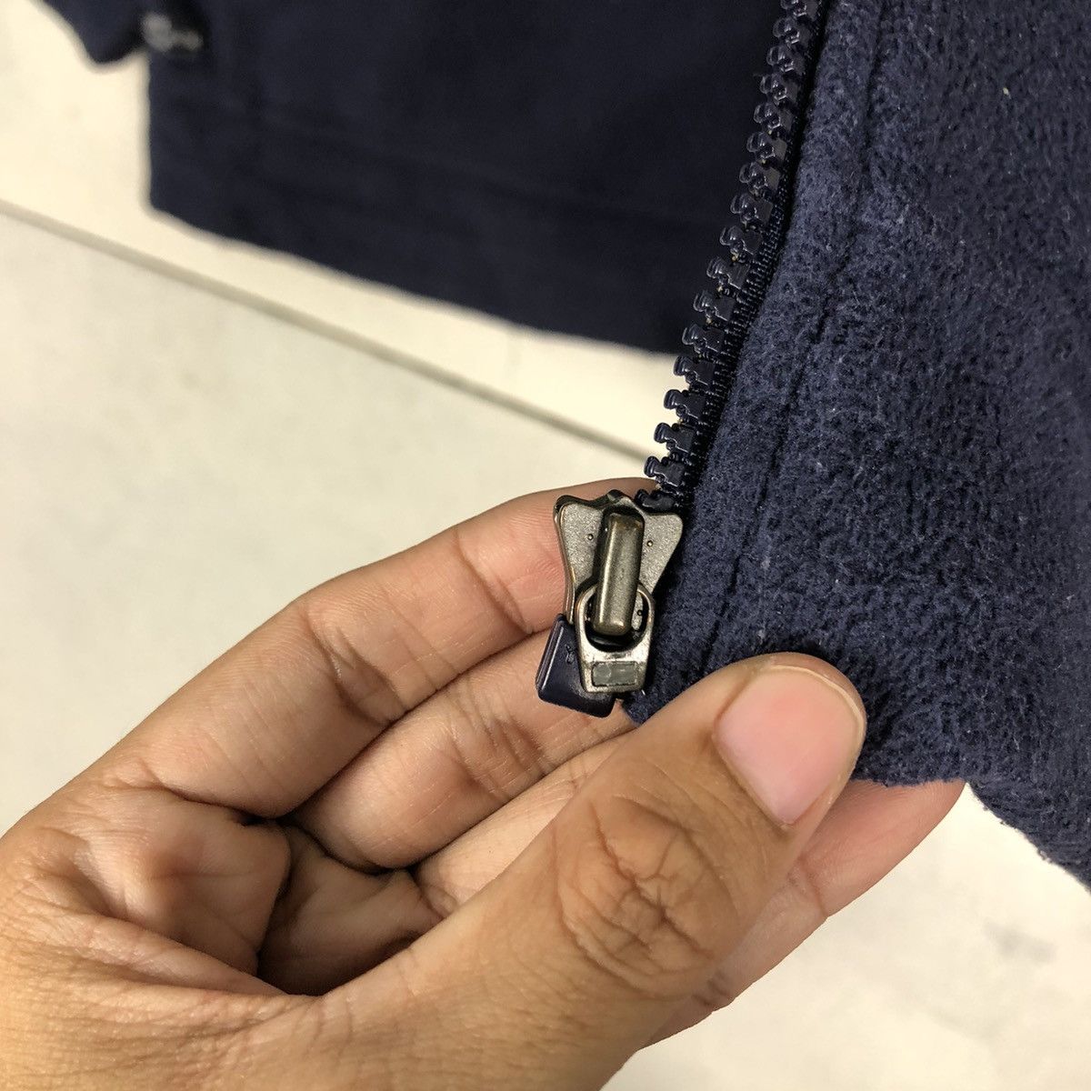 Adidas 🔥Training Wear Zipper Fleece Jacket Adidas Big Logo Size US L / EU 52-54 / 3 - 17 Thumbnail