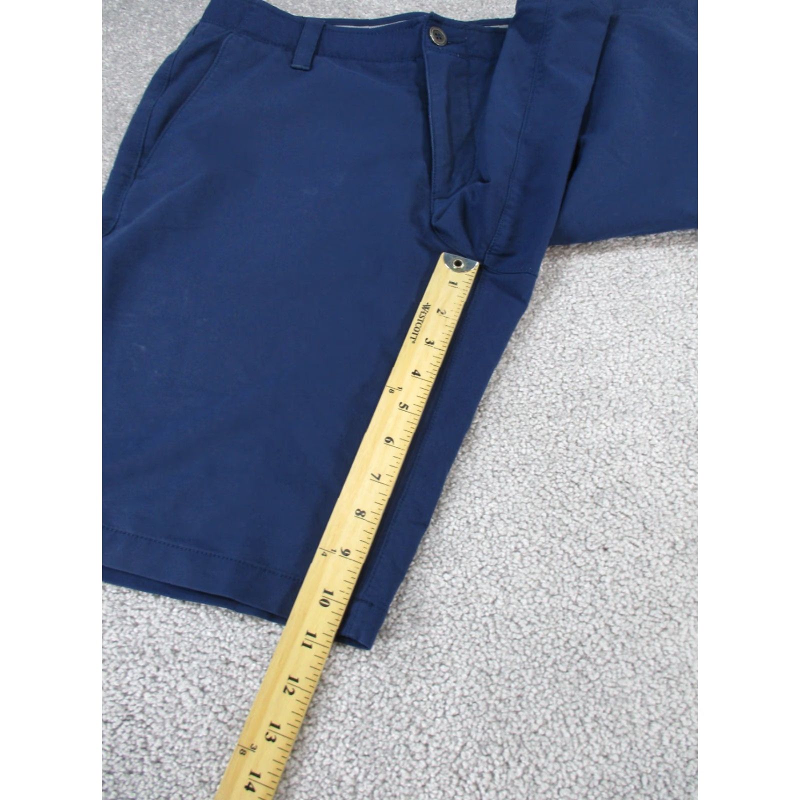 Under Armour Under Armour Shorts Mens 34 Navy Blue Chino Casual, Travel, Workwear 90s? Size US 34 / EU 50 - 5 Thumbnail