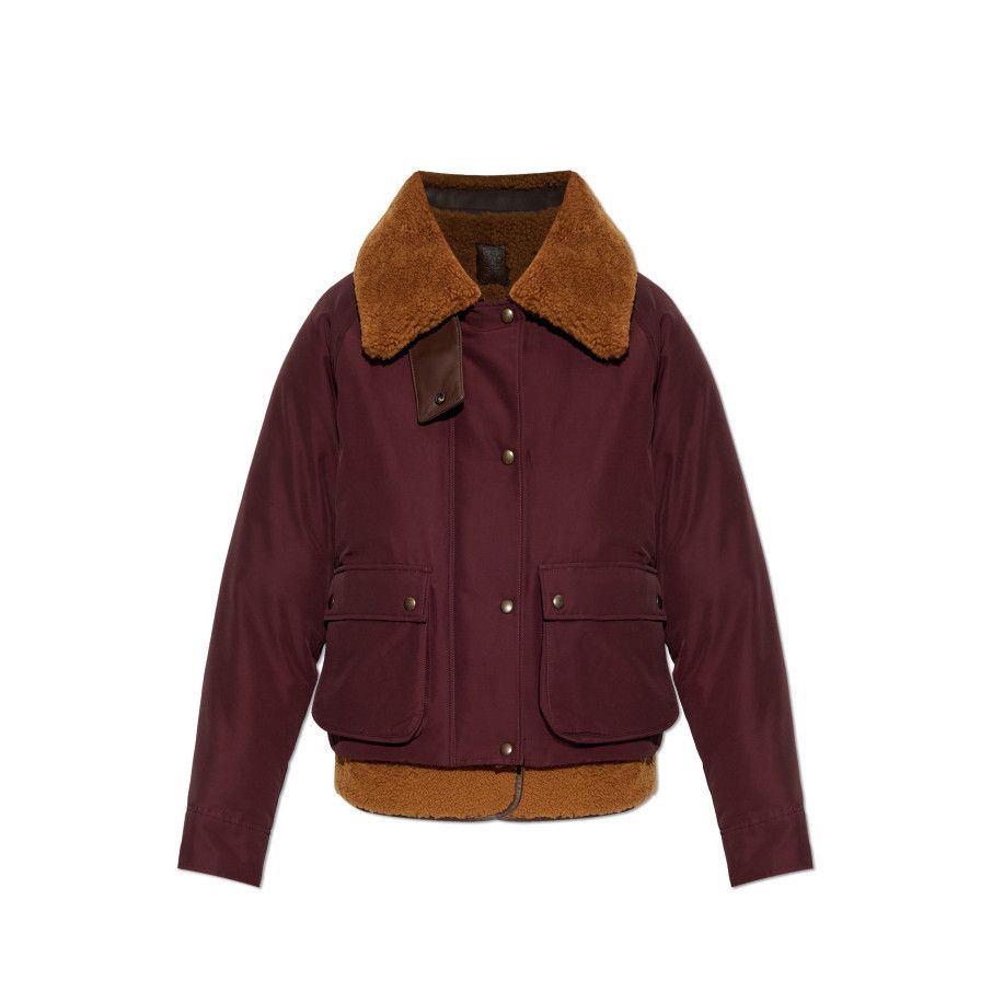 Loewe LOEWE Burgundy Two Layer Vest Jacket New & Authentic (Women' Size M / US 6-8 / IT 42-44 - 1 Preview