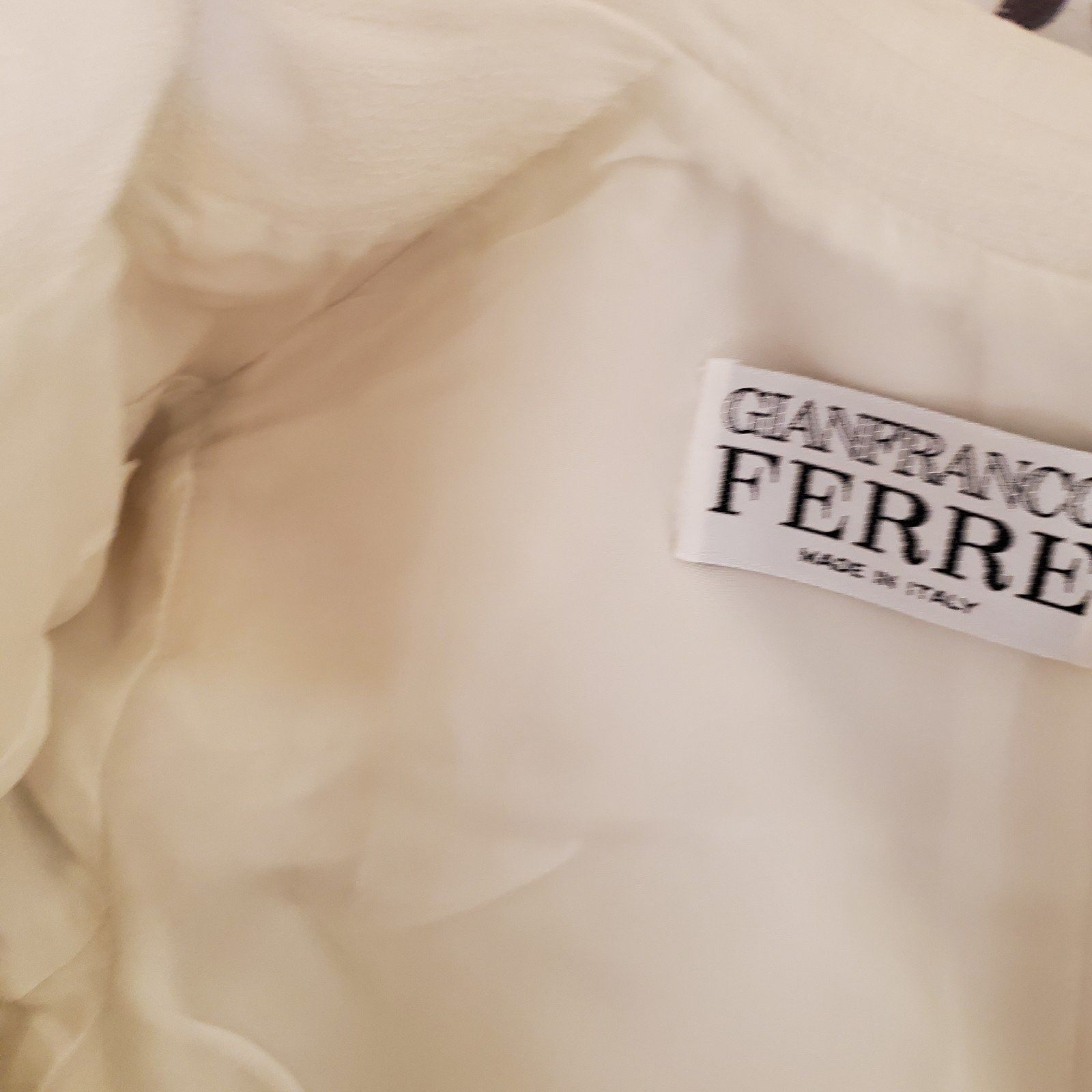Gianfranco Ferre Gianfranco Ferre Vintage Women's Blazer Jacket Crepe Feminin Size XS / US 0-2 / IT 36-38 - 7 Thumbnail