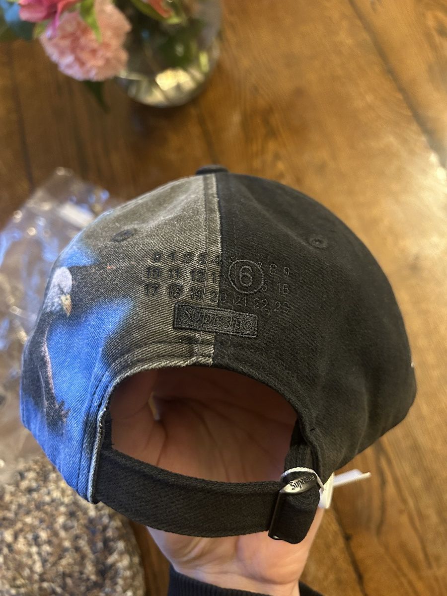Maison Margiela × Supreme Supreme x MM6 Maison Margiela 6 Panel Cap Black SS26 Size ONE SIZE - 5 Thumbnail