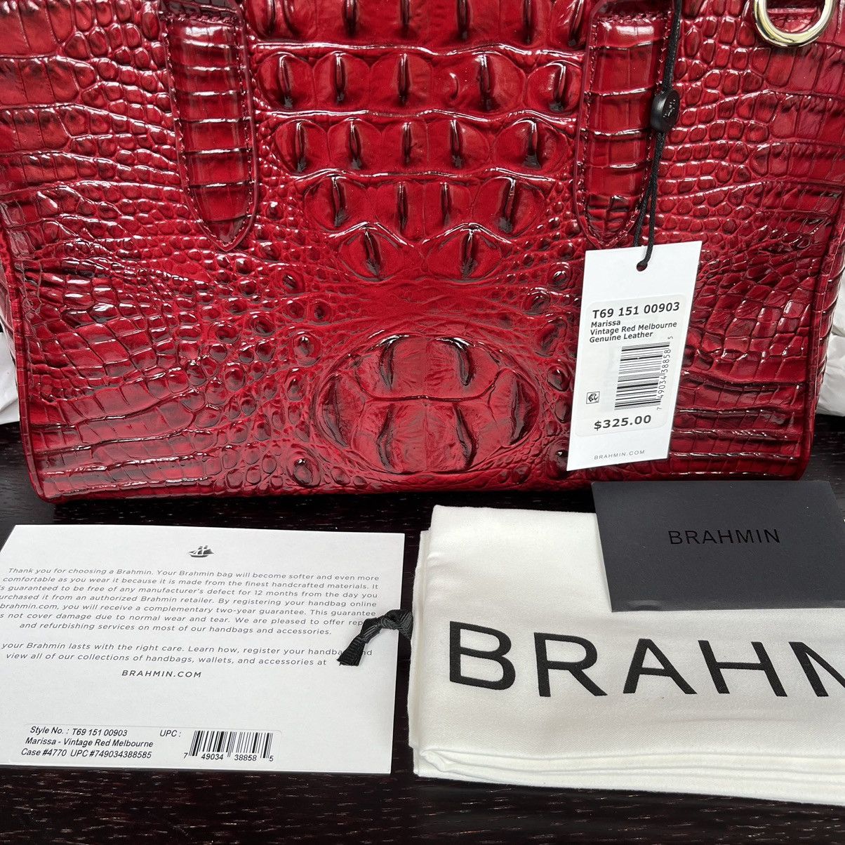BRAHMIN Marissa Satchel Size ONE SIZE - 7 Thumbnail