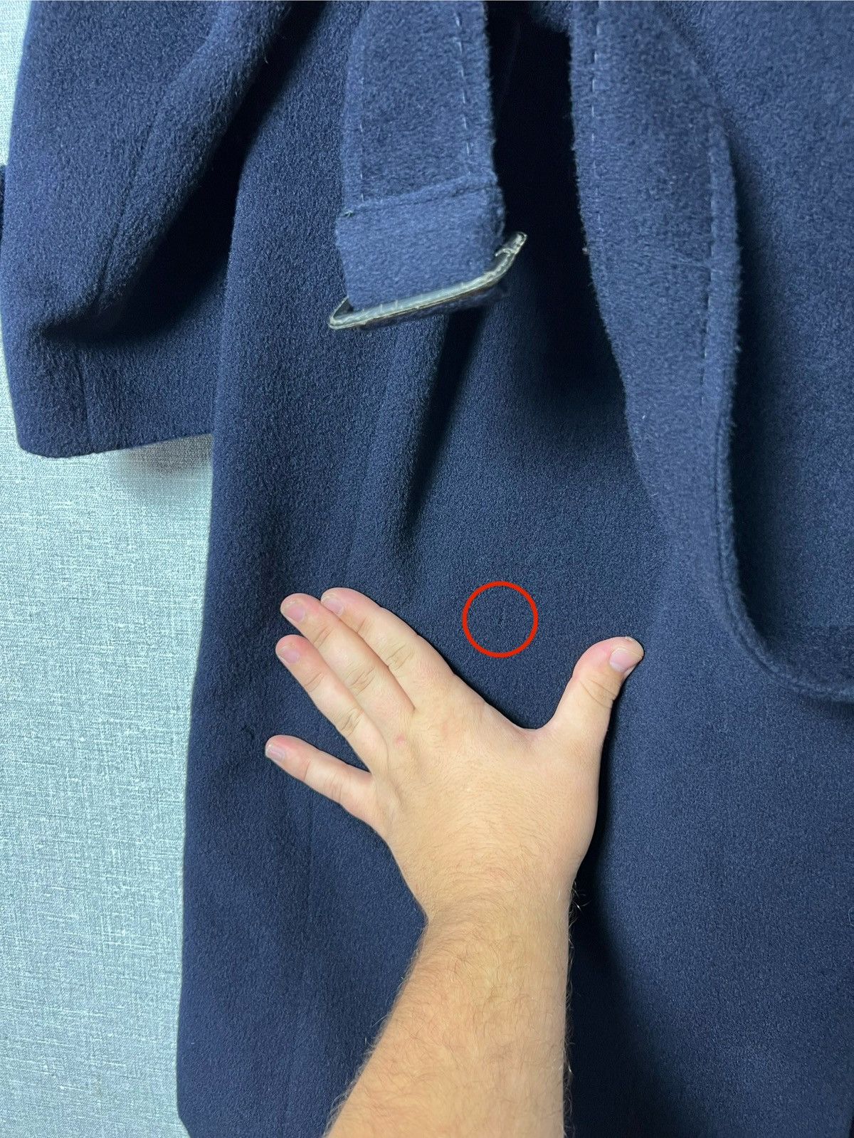 Herno Rare Vintage Cashmere & Wool Herno Heavy Belted Coat Size US M / EU 48-50 / 2 - 18 Thumbnail