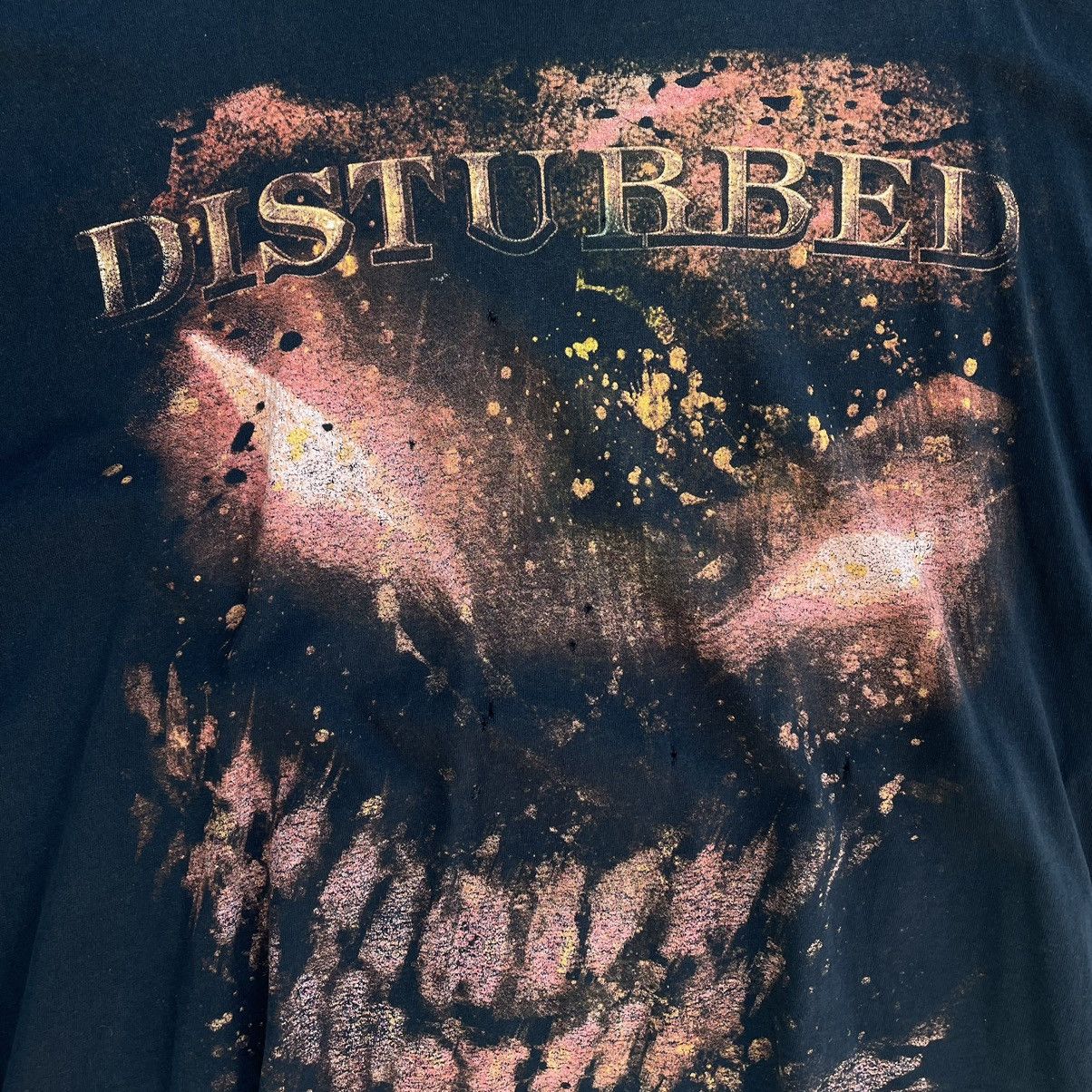Band Tees Vintage Disturbed Big Logo Band Tee Rock 90s Streetwear Size US XL / EU 56 / 4 - 7 Thumbnail
