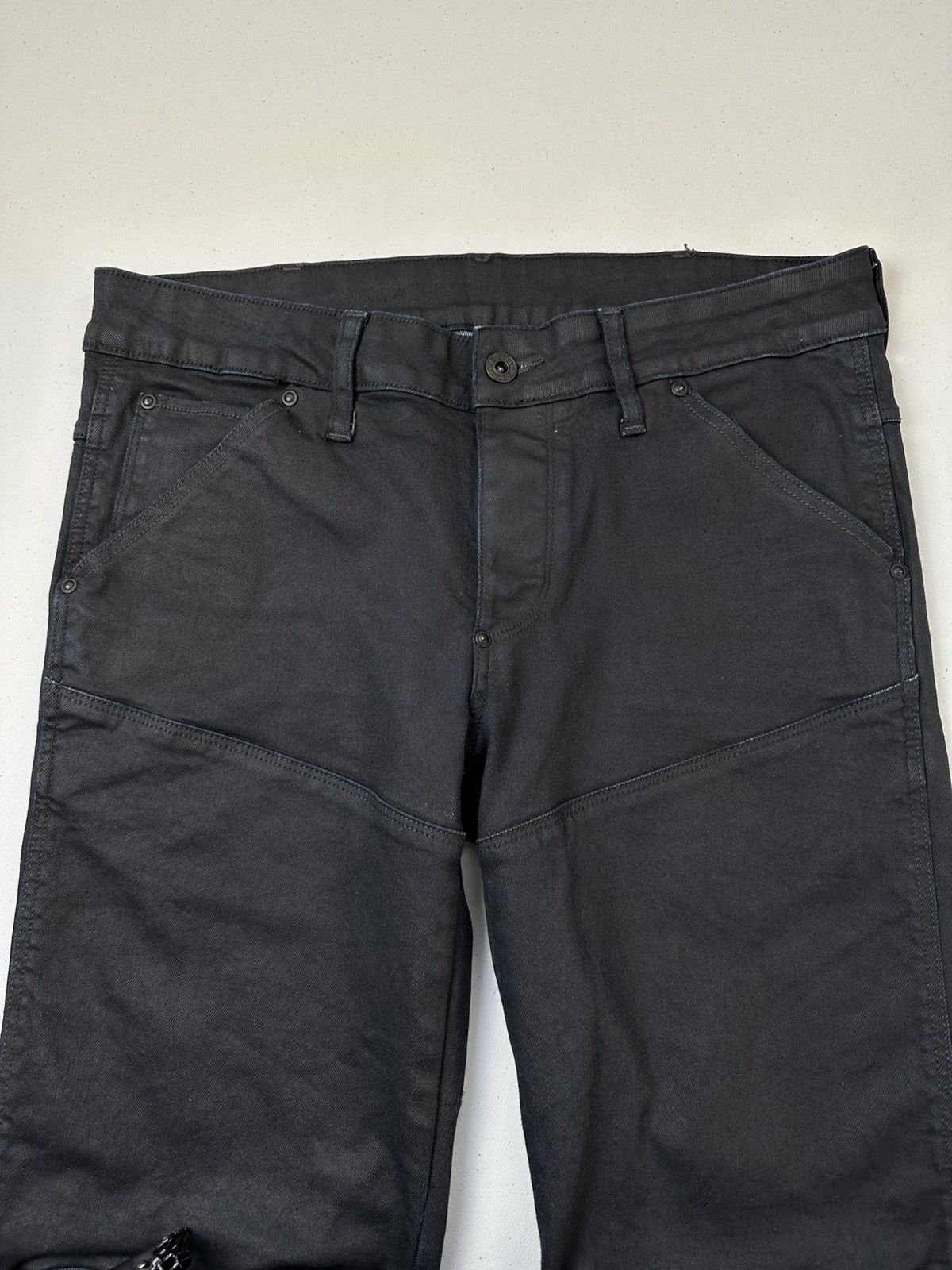 G-Star G Star Raw 3D Low Tapered Jeans Pants Size US 32 / EU 48 - 6 Thumbnail