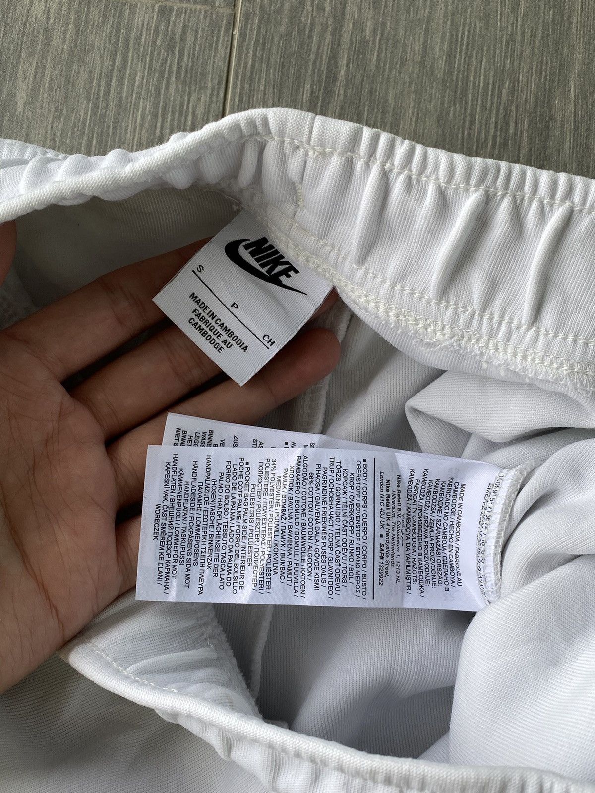 Nike White Nike Tech Fleece Joggers Size US 30 / EU 46 - 7 Thumbnail