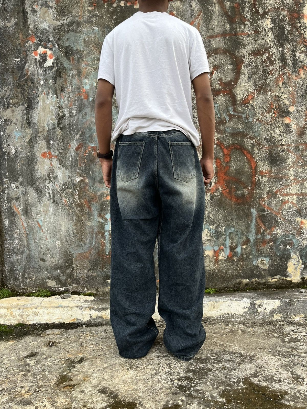 Other Double knee wash jeans Size US 29 - 3 Thumbnail