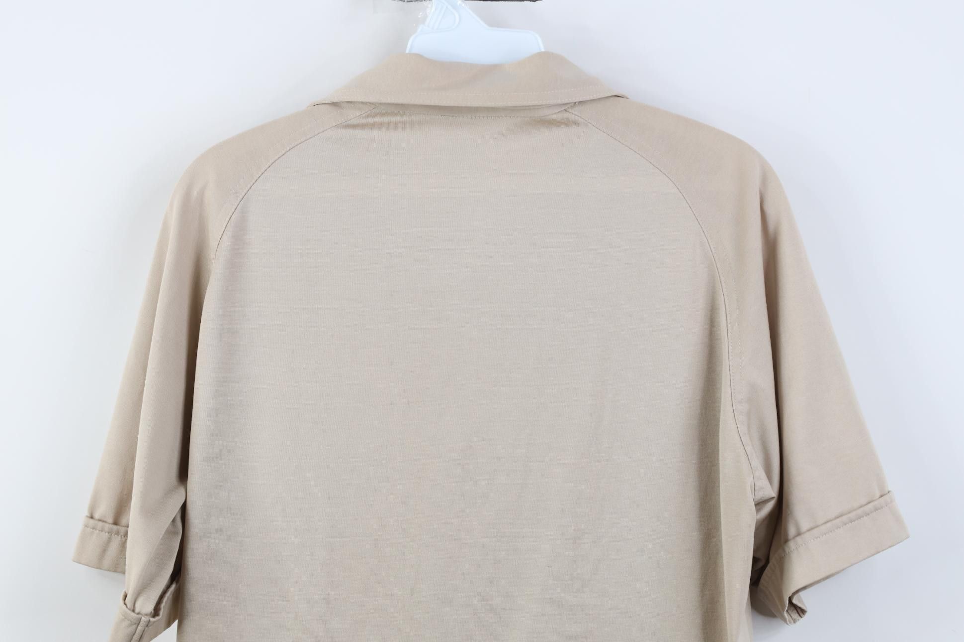 Vintage Vintage 70s 80s Streetwear Collared Golf Polo Shirt Beige Size US M / EU 48-50 / 2 - 14 Thumbnail