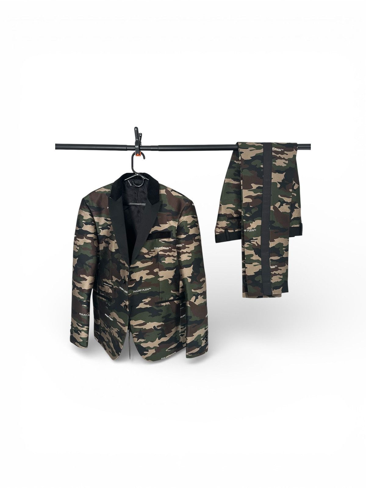Philipp Plein Philipp Plein Camo Suit Rare Size 40R - 2 Thumbnail