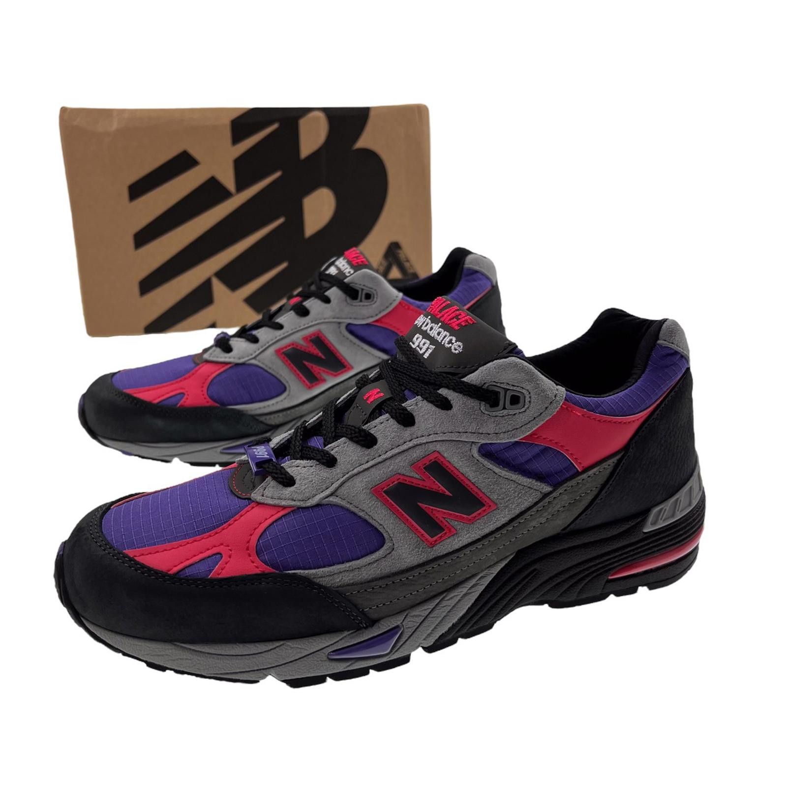 New Balance New Balance x Palace 991 MiUK Purple Size US 10 / EU 43 - 1 Thumbnail