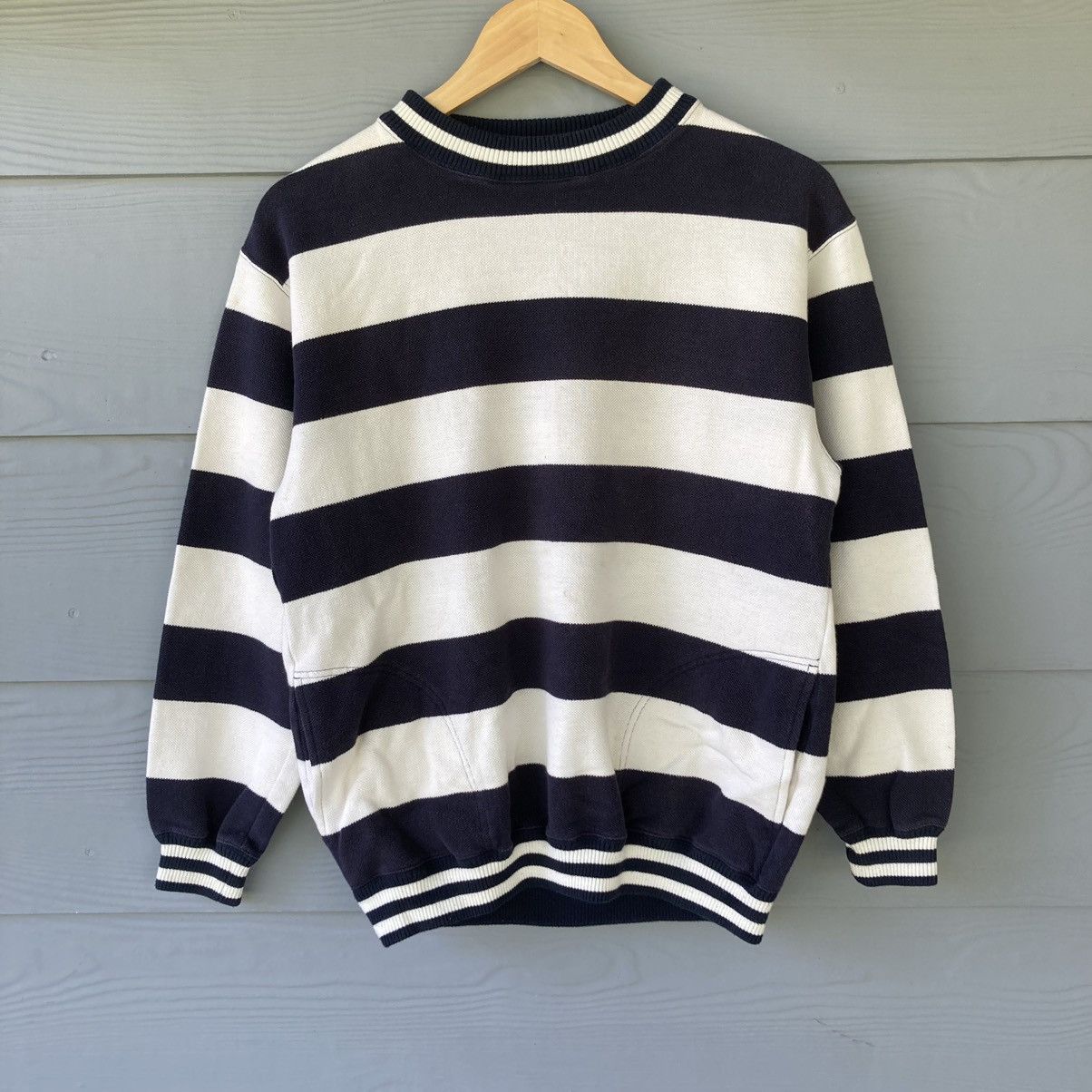 Junko Shimada Vintage Junko Shimada Black White Sweatshirt Size US M / EU 48-50 / 2 - 1 Thumbnail