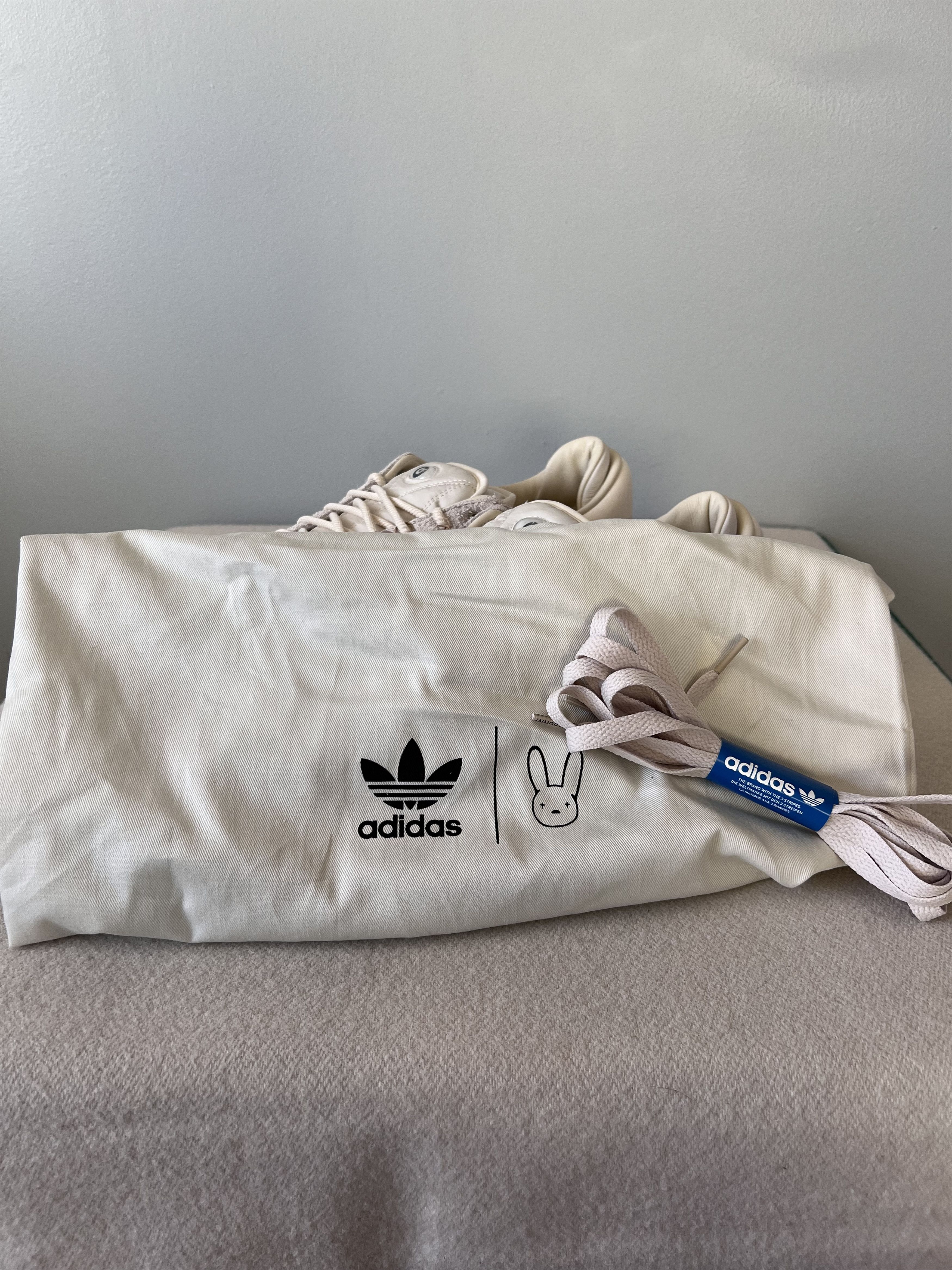 Adidas Adidas Bad Bunny Campus Light in Cream Size US 13 / EU 46 - 7 Thumbnail