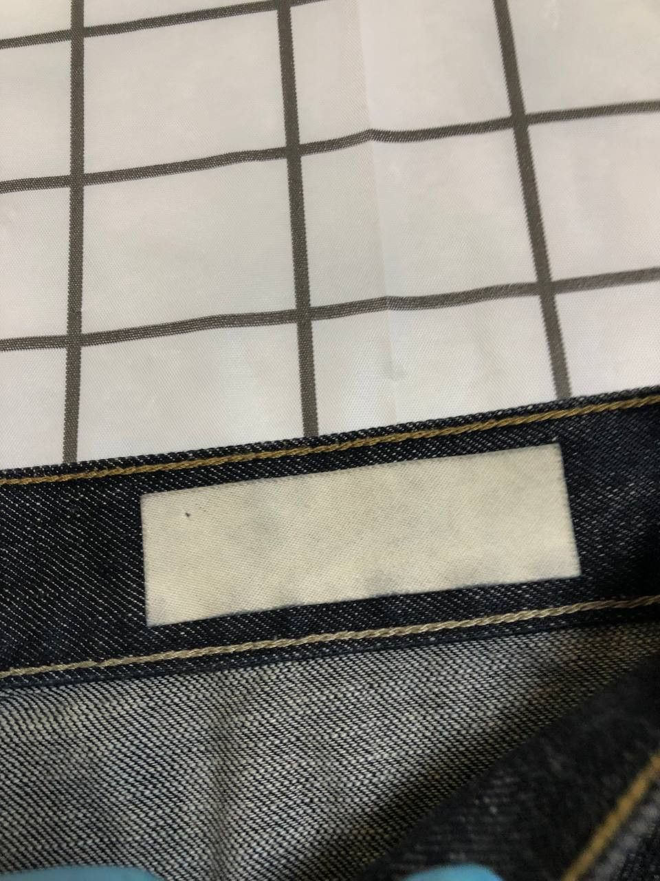 Allsaints ALLSAINTS men's blue Denim button fly Lou Runner Size US 34 / EU 50 - 9 Thumbnail