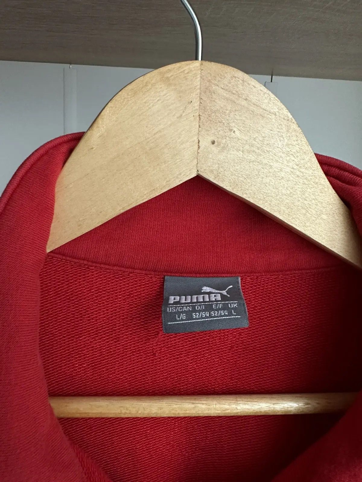Ferrari × Formula 1 Vintage Ferrari Racing Red Rugby Sweatshirt Formula Uno Size US L / EU 52-54 / 3 - 9 Thumbnail