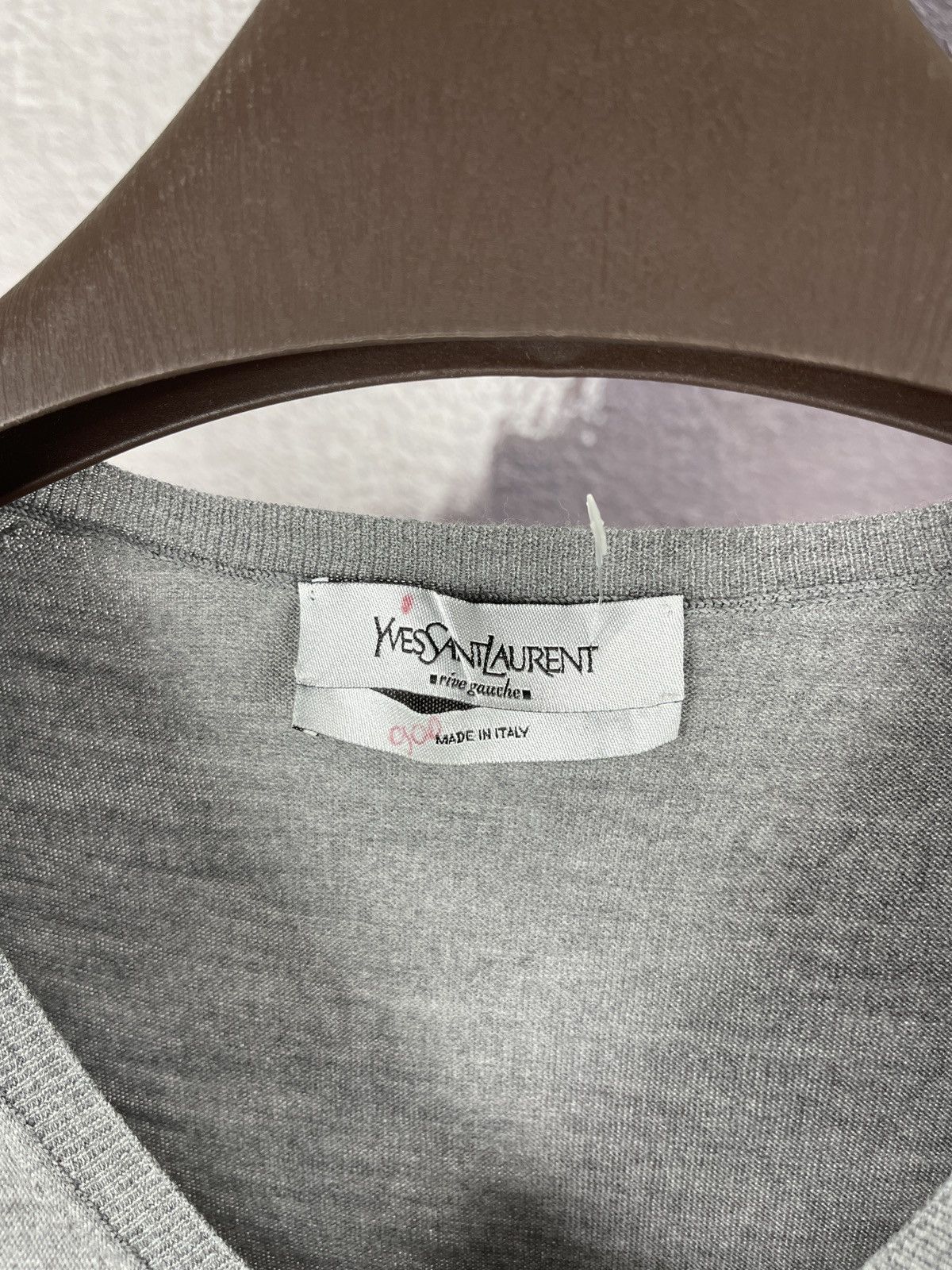 Yves Saint Laurent Yves Saint Laurent Rive Gauche Tom Ford era v-neck sweater Size US L / EU 52-54 / 3 - 4 Thumbnail
