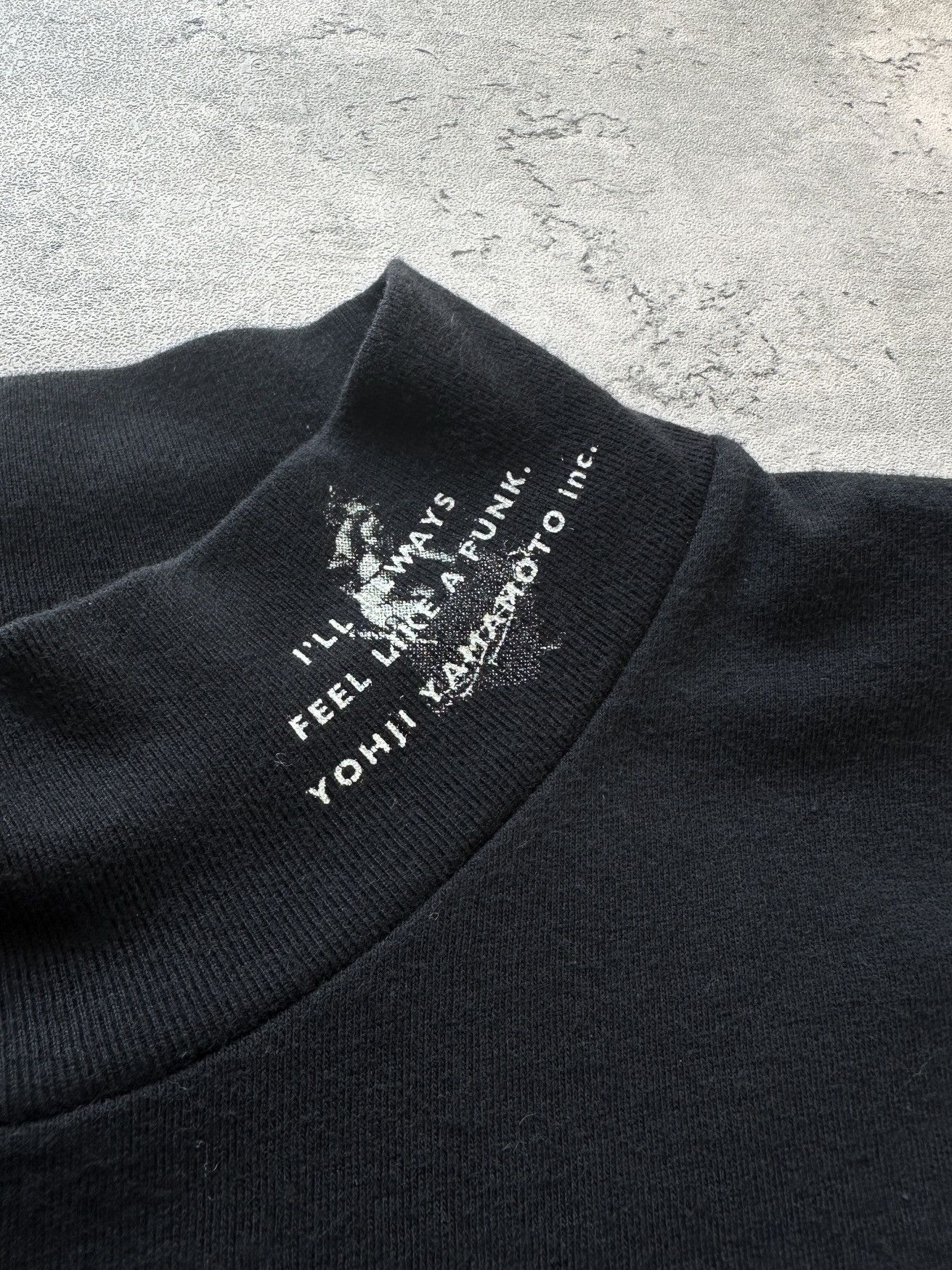 Yohji Yamamoto “FEEL LIKE A PUNK” LONG SLEEVE T-SHIRT Size US M / EU 48-50 / 2 - 2 Thumbnail