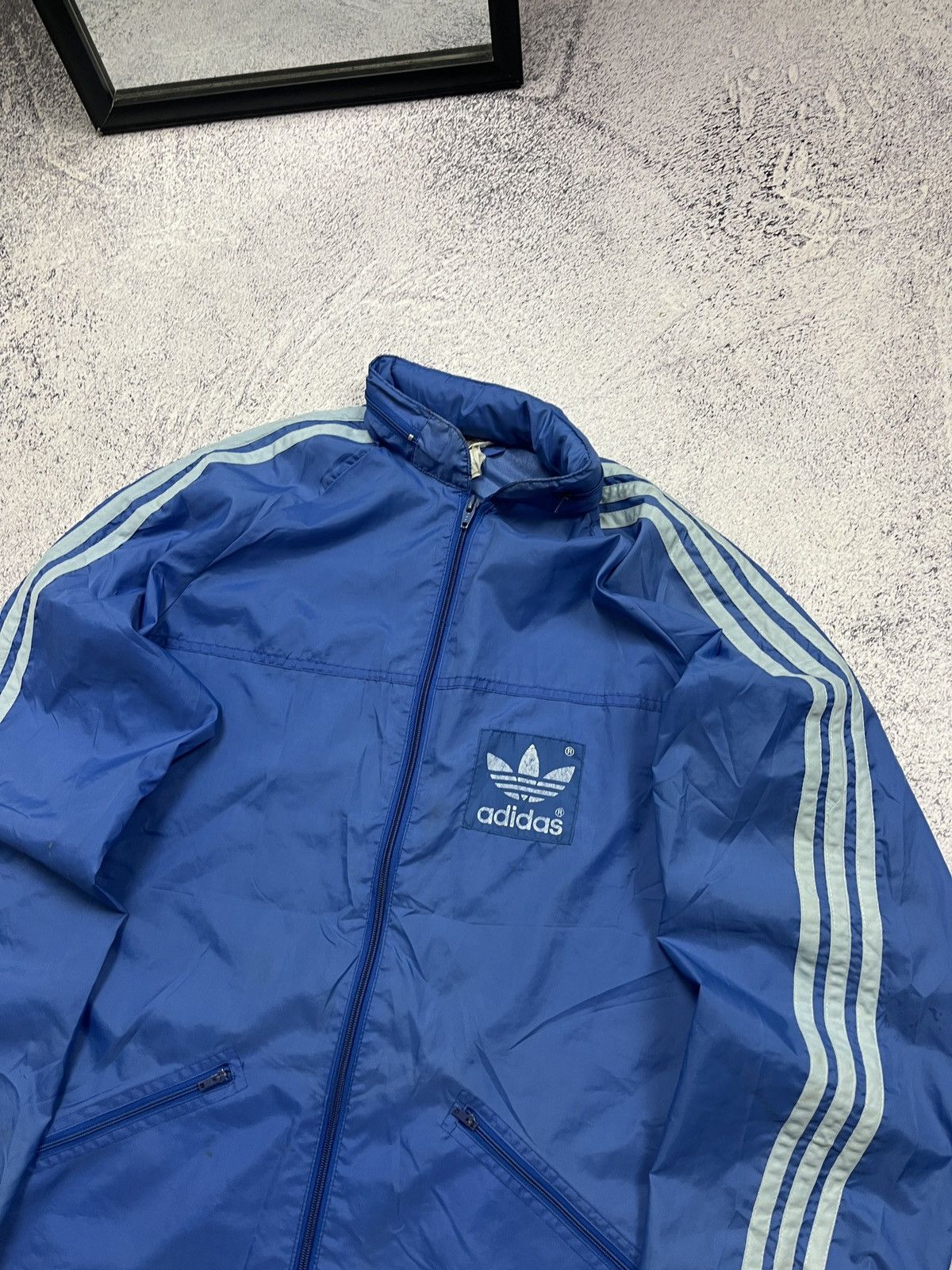 Adidas × Vintage Vintage Adidas 90’s Windbreaker Nylon Track Jacket Rare Y2k Size US S / EU 44-46 / 1 - 5 Thumbnail
