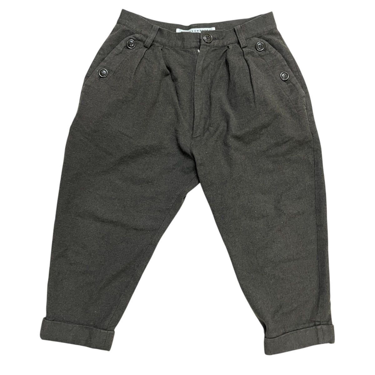 Issey Miyake × Ne-Net × Sunao Kuwahara Vintage Sunaokuwahara Balloon Wool Shorts Size 28" / US 6 / IT 42 - 1 Thumbnail