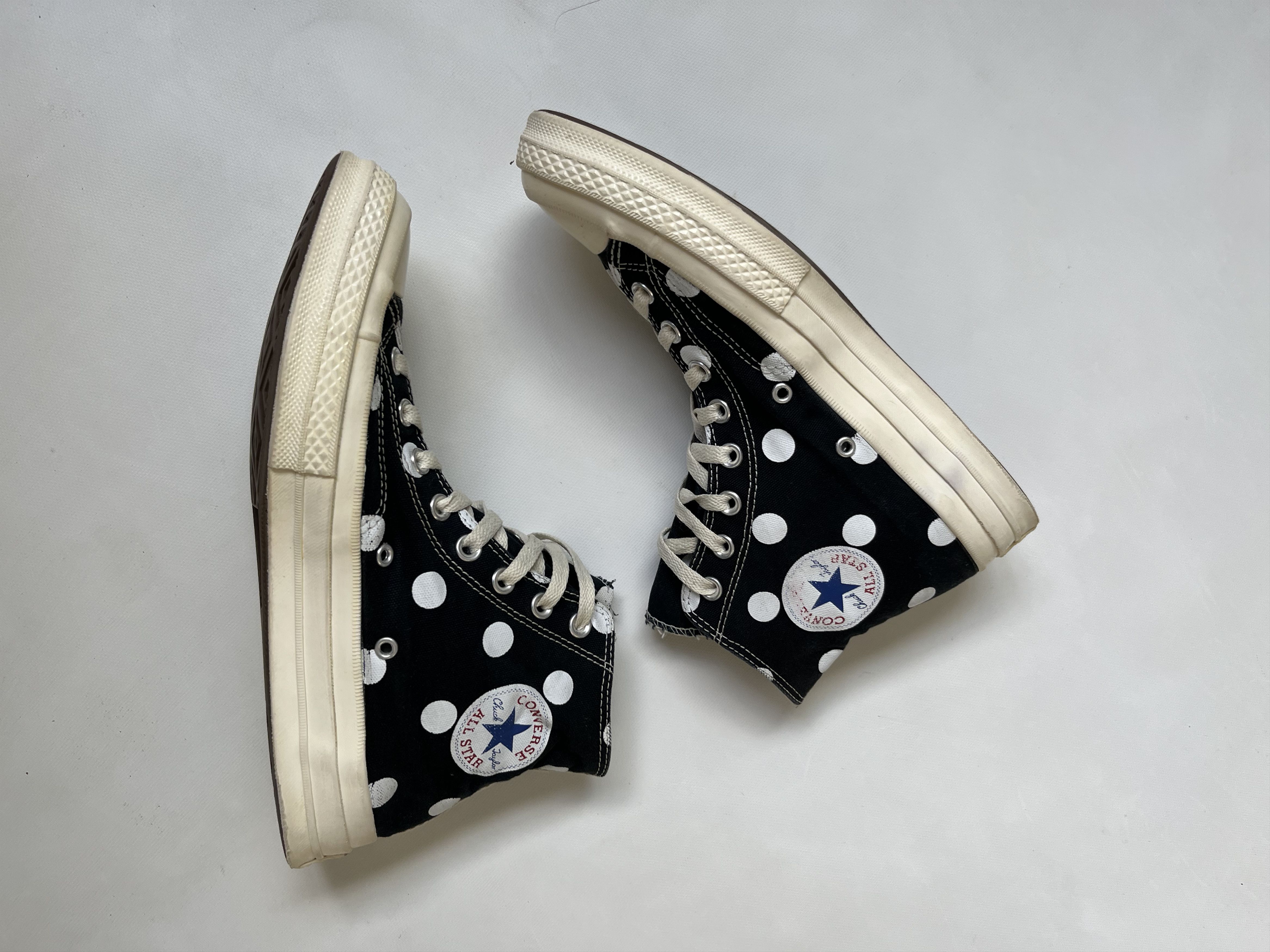 Comme des Garcons PLAY × Converse Converse x Comme des Garçons Play Chuck 70 High Size US 9.5 / EU 42-43 - 4 Thumbnail