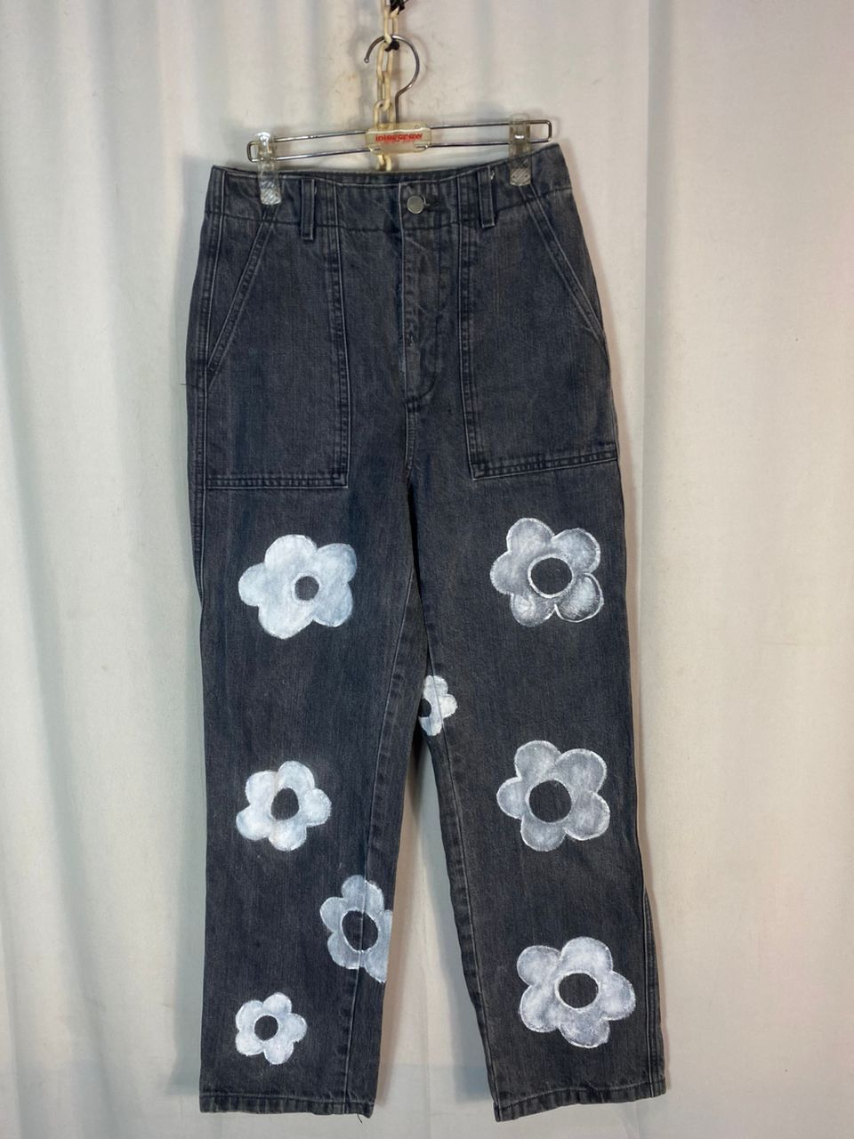 GU Unisex🔥 GU denim bakers pants size 27 Size 27" / US 4 / IT 40 - 16 Thumbnail