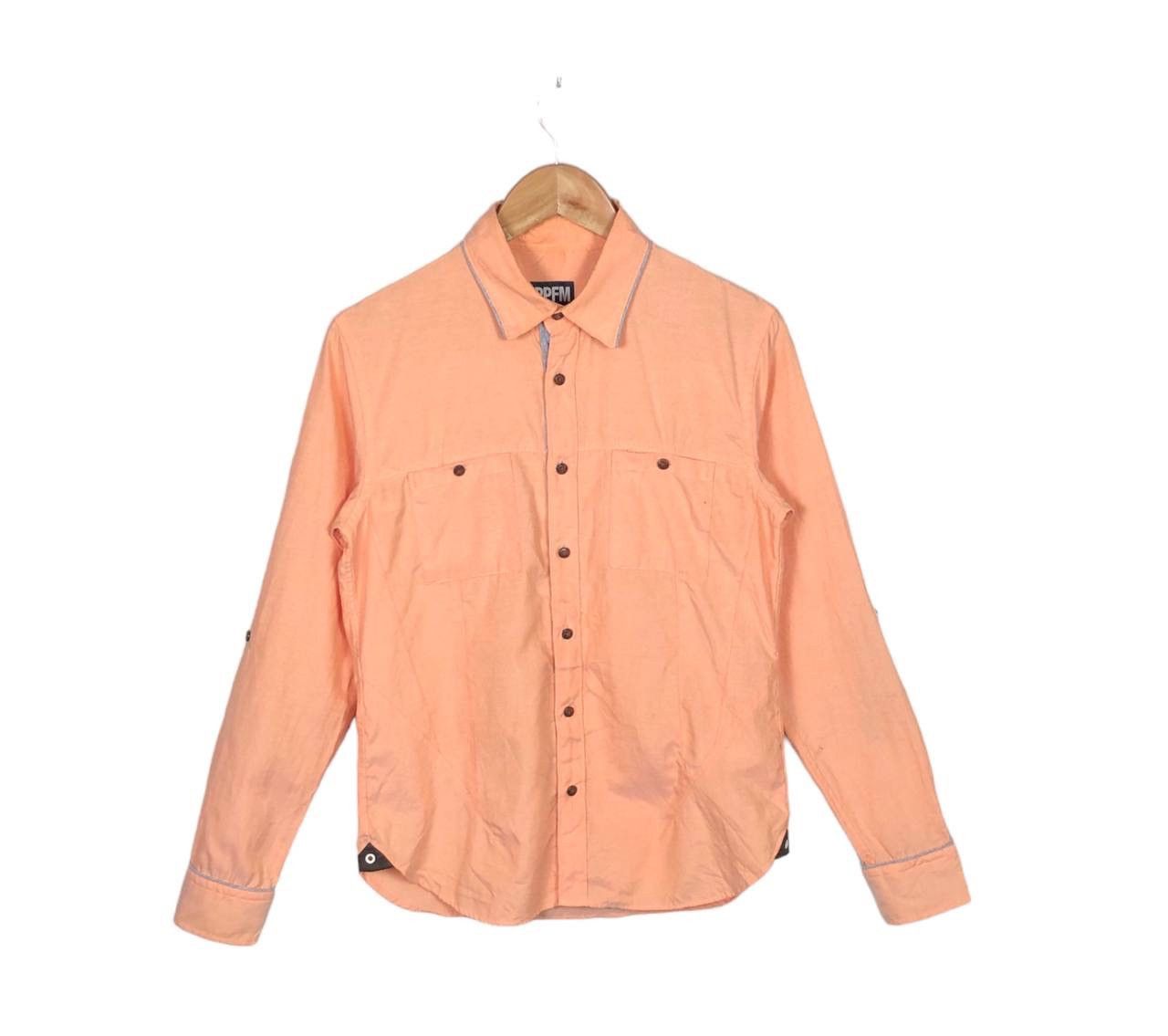 PPFM PPFM Japan Avant Garde Pocket Shirt Orange Size US M / EU 48-50 / 2 - 1 Thumbnail