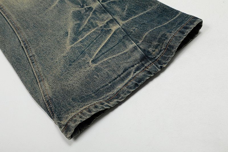 Vintage American high-street retro flared jeans for men Size US 34 / EU 50 - 6 Thumbnail