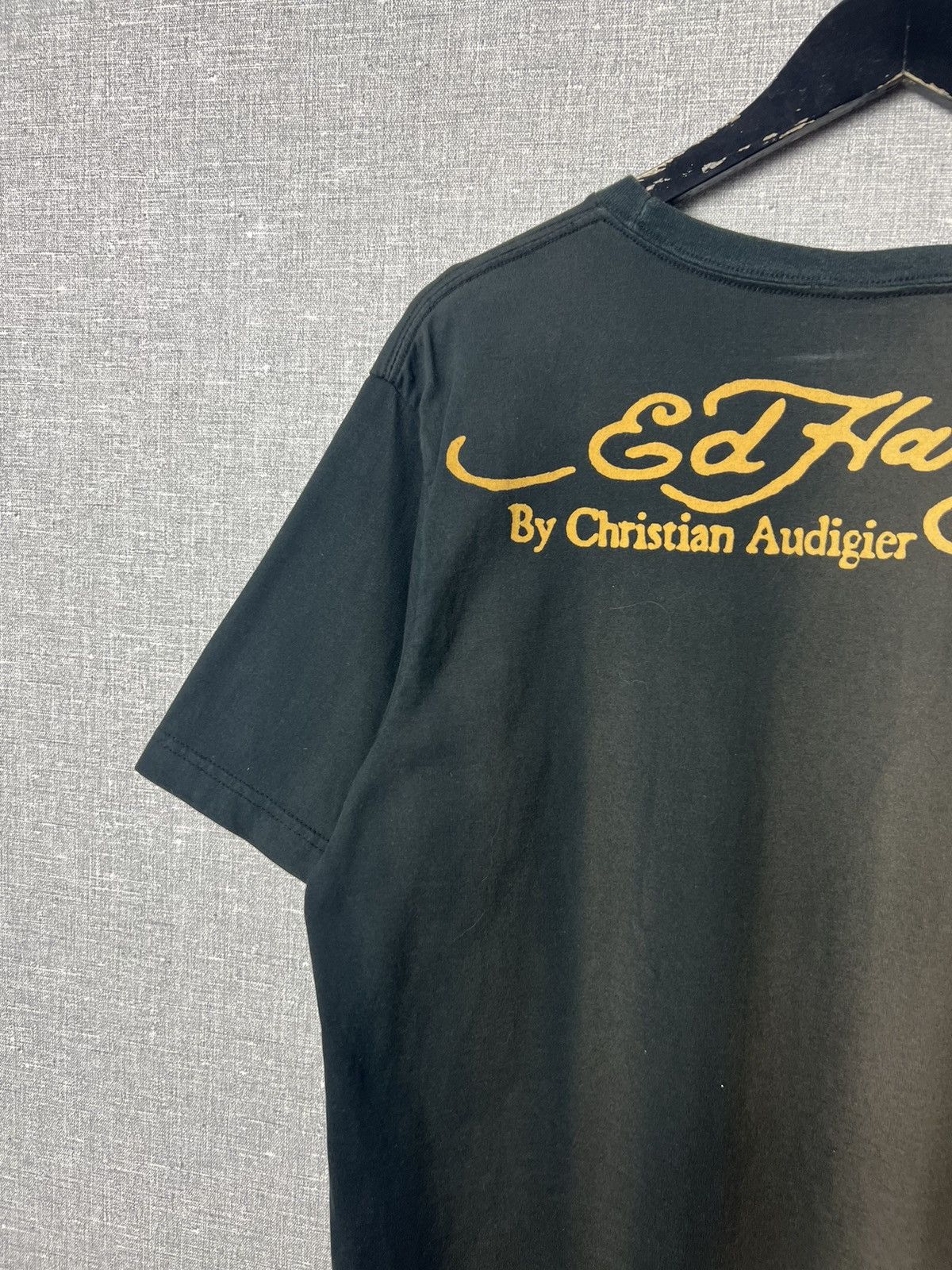 Ed Hardy Vintage Ed Hardy by Christian Audigier Big Logo Y2K Tee Size US L / EU 52-54 / 3 - 10 Thumbnail