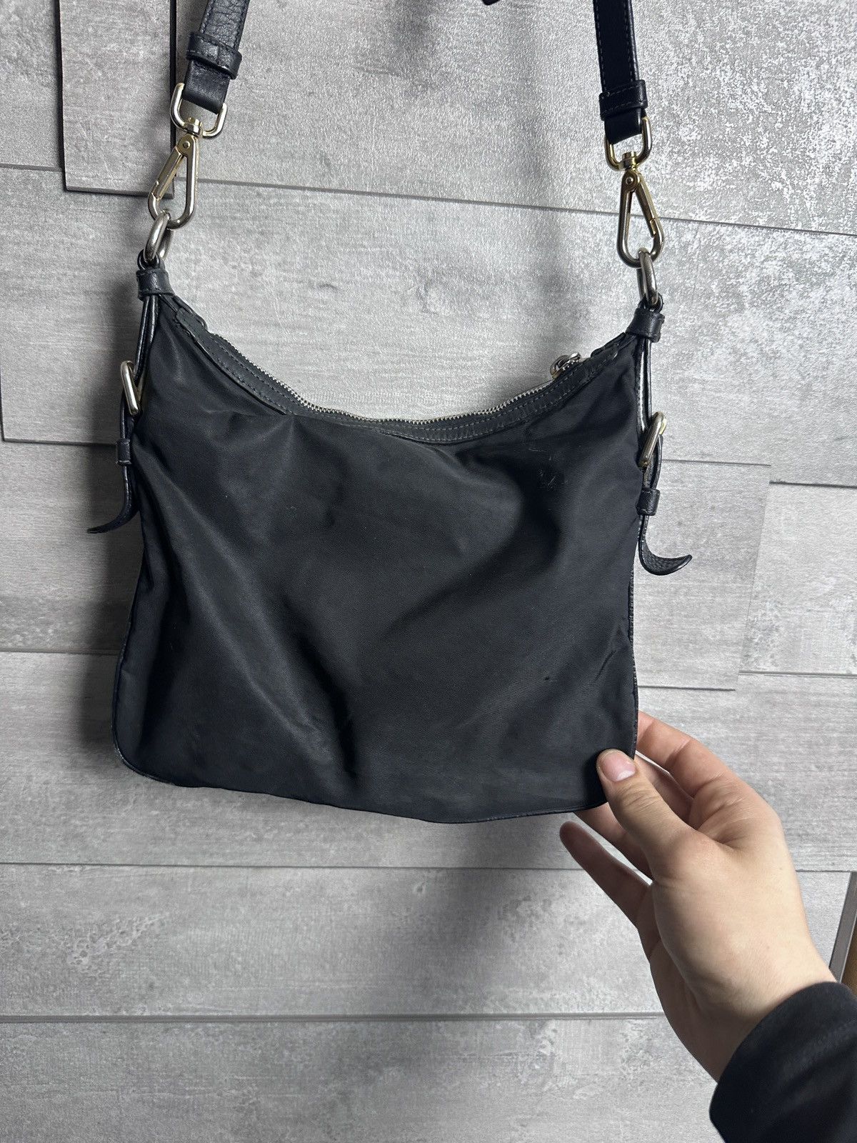 Prada Prada Nylon Shoulder Bag Designer Luxury Size ONE SIZE - 9 Thumbnail