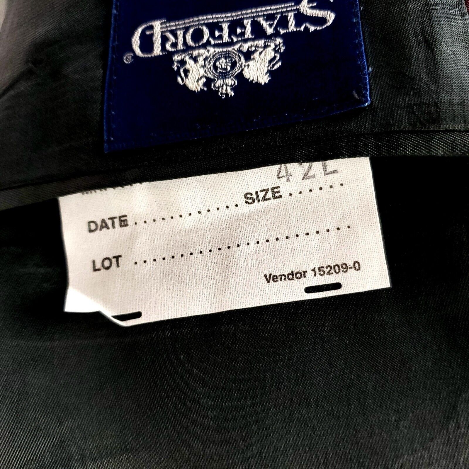 Stafford Vintage Stafford American Craftsman 2 Button Blazer 42L Gray Size 42L - 8 Thumbnail
