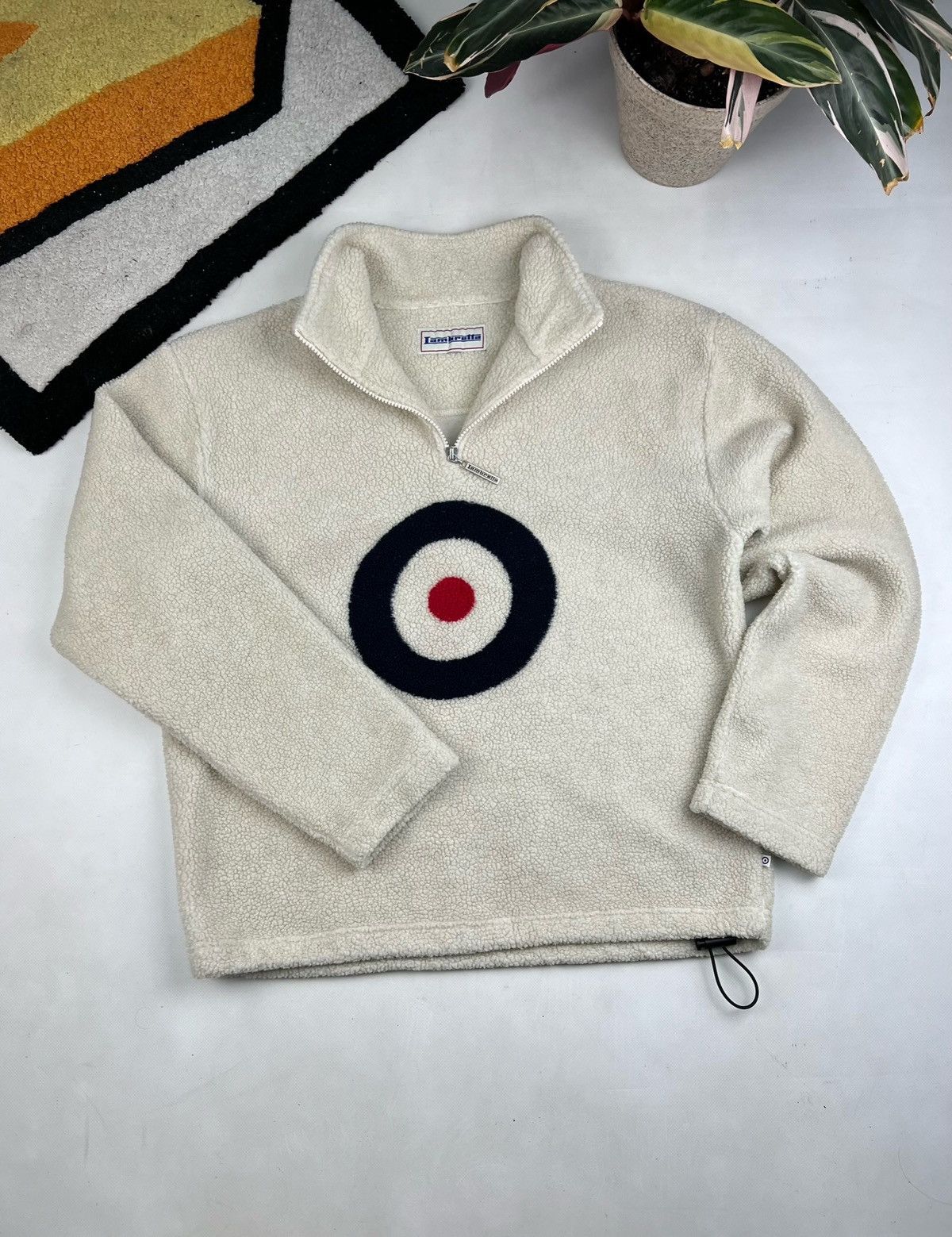 JNCO × Japanese Brand Lambretta vintage Baggy fleece Big logo Drill Streetwear Y2K Size US L / EU 52-54 / 3 - 2 Thumbnail