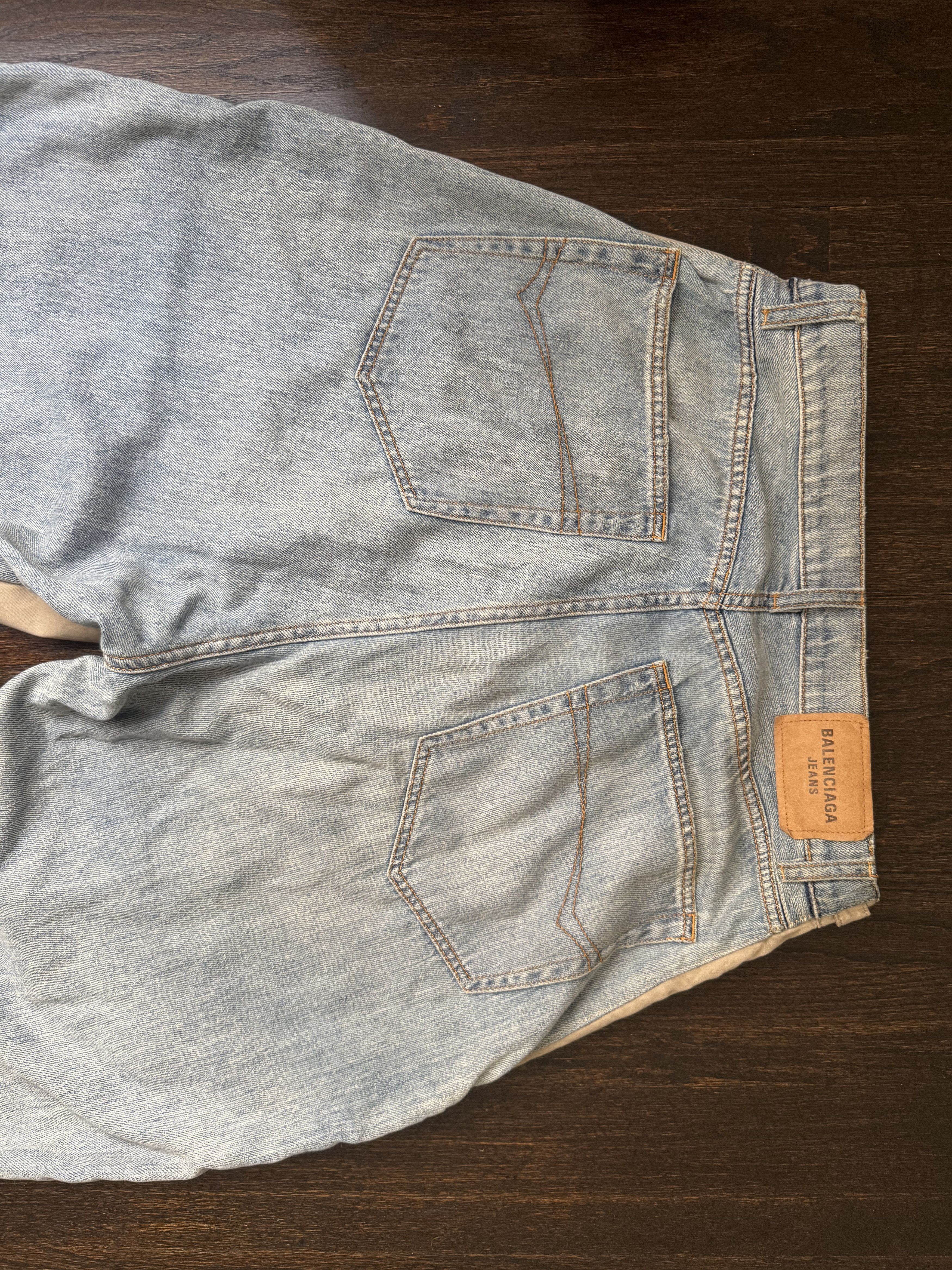 Balenciaga Balenciaga Cargo Hybrid Jeans Size US 29 - 4 Thumbnail