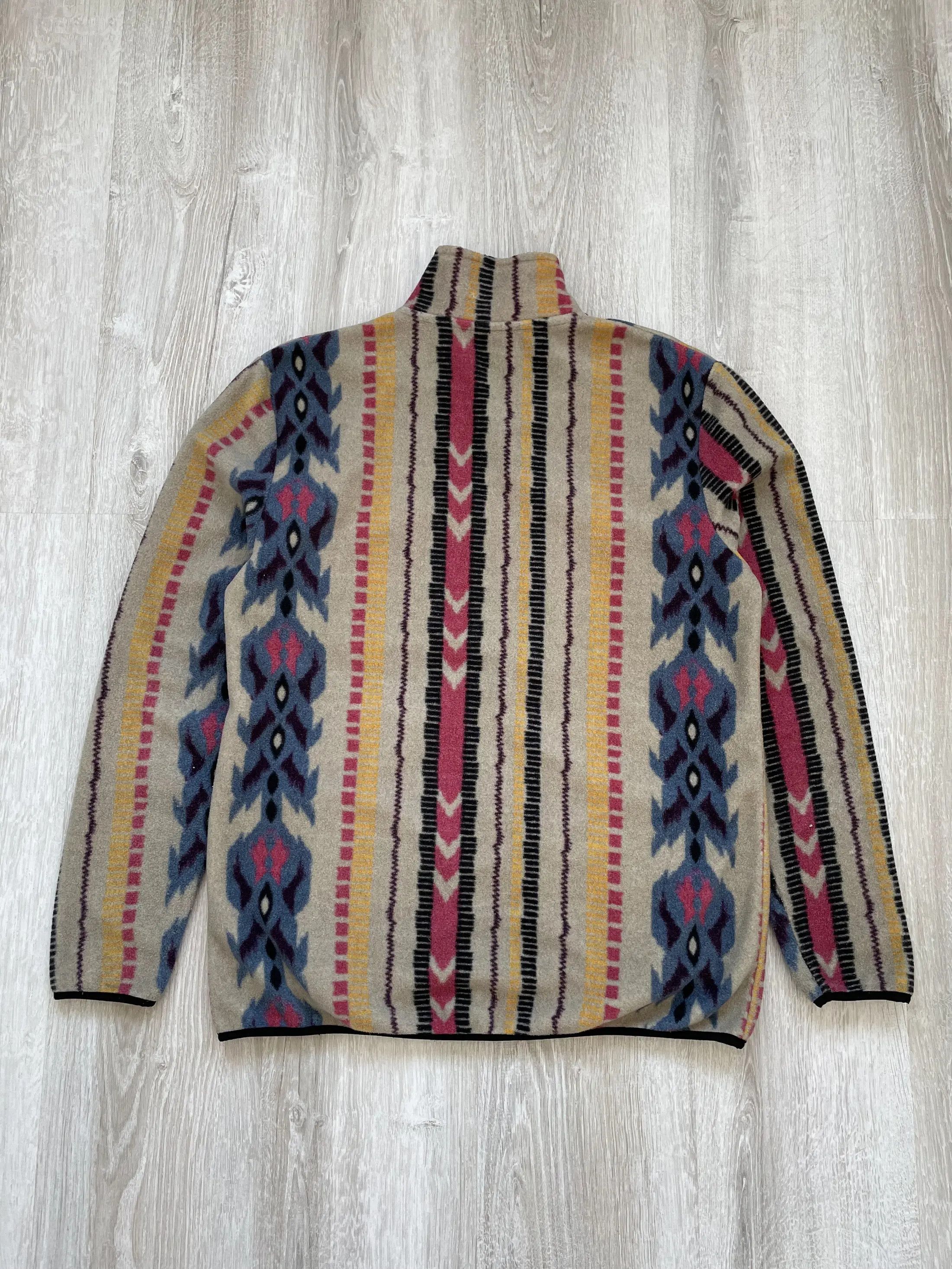 Asos Asos Multicolor Fleece Pockets Jacket Size US S / EU 44-46 / 1 - 8 Thumbnail
