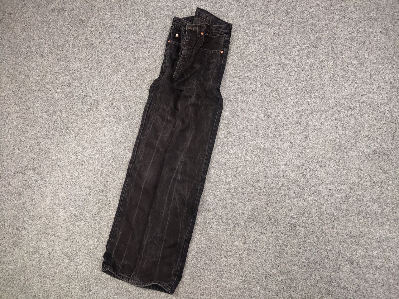 Levi's Vintage 90's Levis 615 fit Guide Faded Black Denim Jeans Size US 30 / EU 46 - 3 Thumbnail