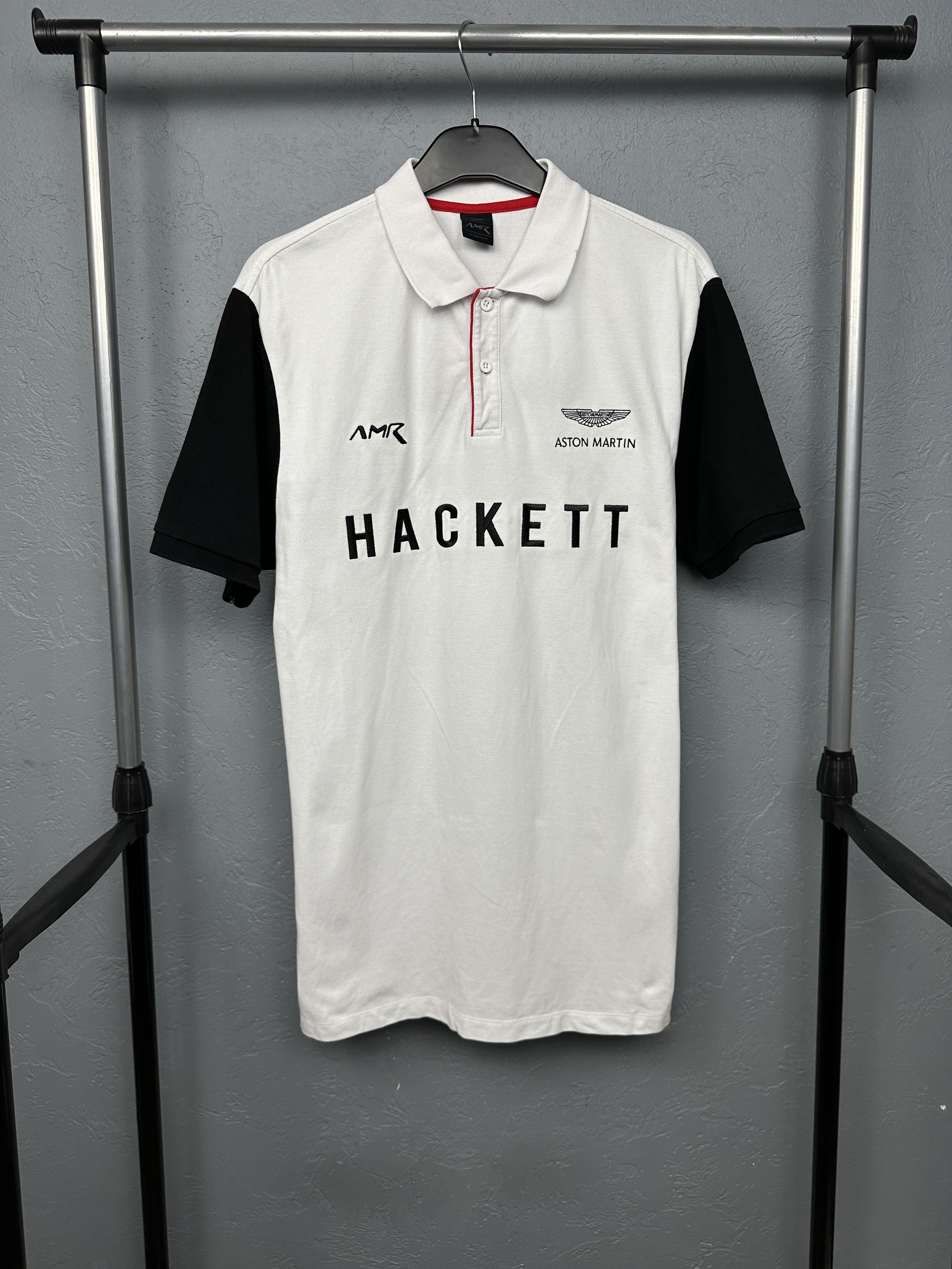 Hackett Aston Martin by Hackett Mens Polo Shirt Size US L / EU 52-54 / 3 - 1 Thumbnail