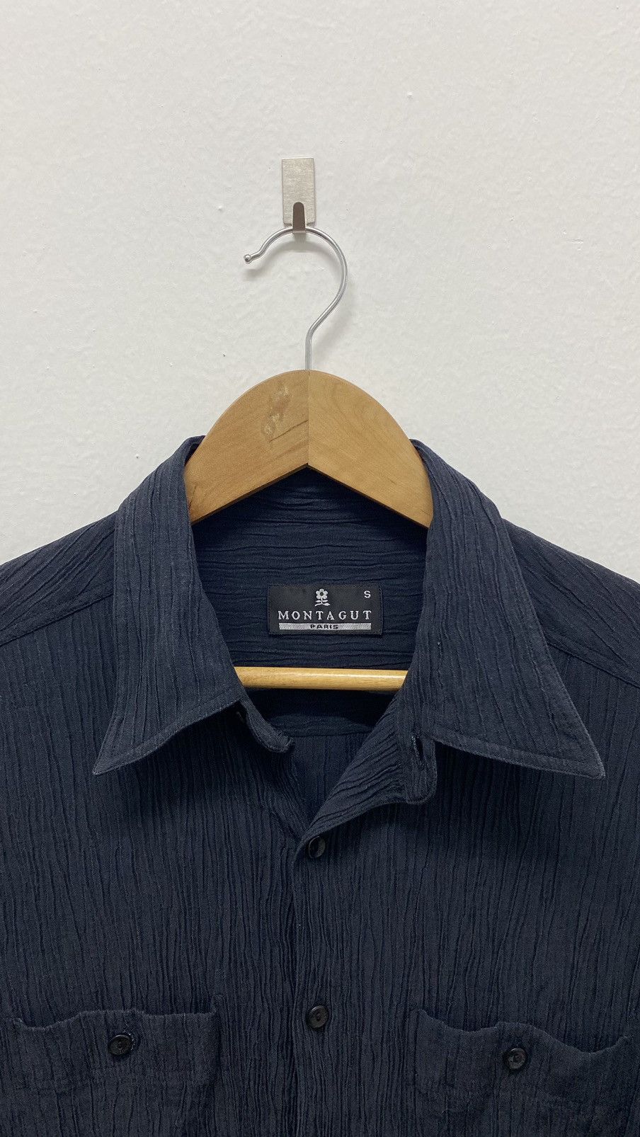 Montagut × Vintage 🚨FINAL DROP🚨 Montagut Paris Pleated Shirt Size US S / EU 44-46 / 1 - 8 Thumbnail