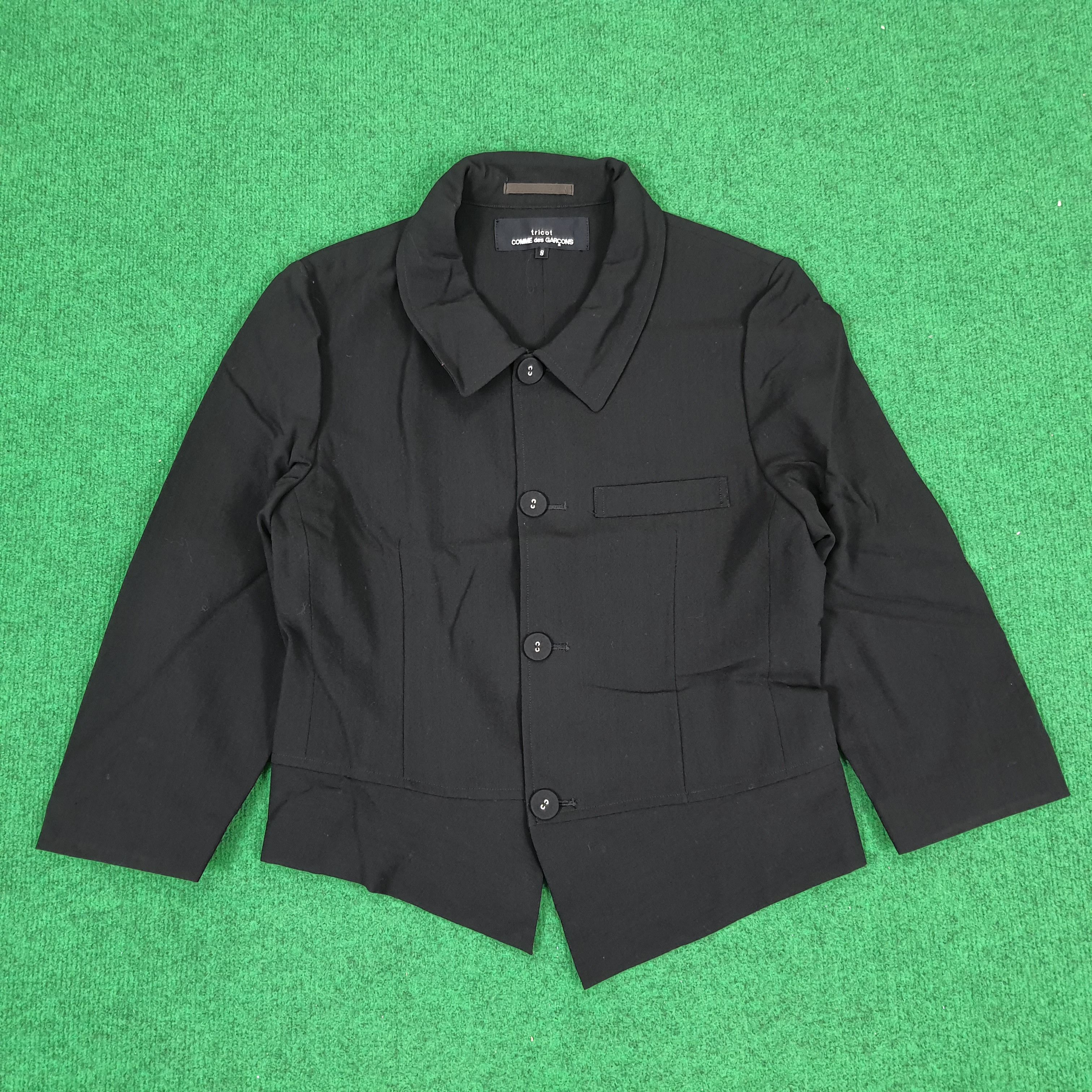 Comme des Garcons × Japanese Brand × Tricot Comme des Garcons Vintage Tricot Comme Des Garcons Blazer C118N6 Size XS / US 0-2 / IT 36-38 - 1 Thumbnail
