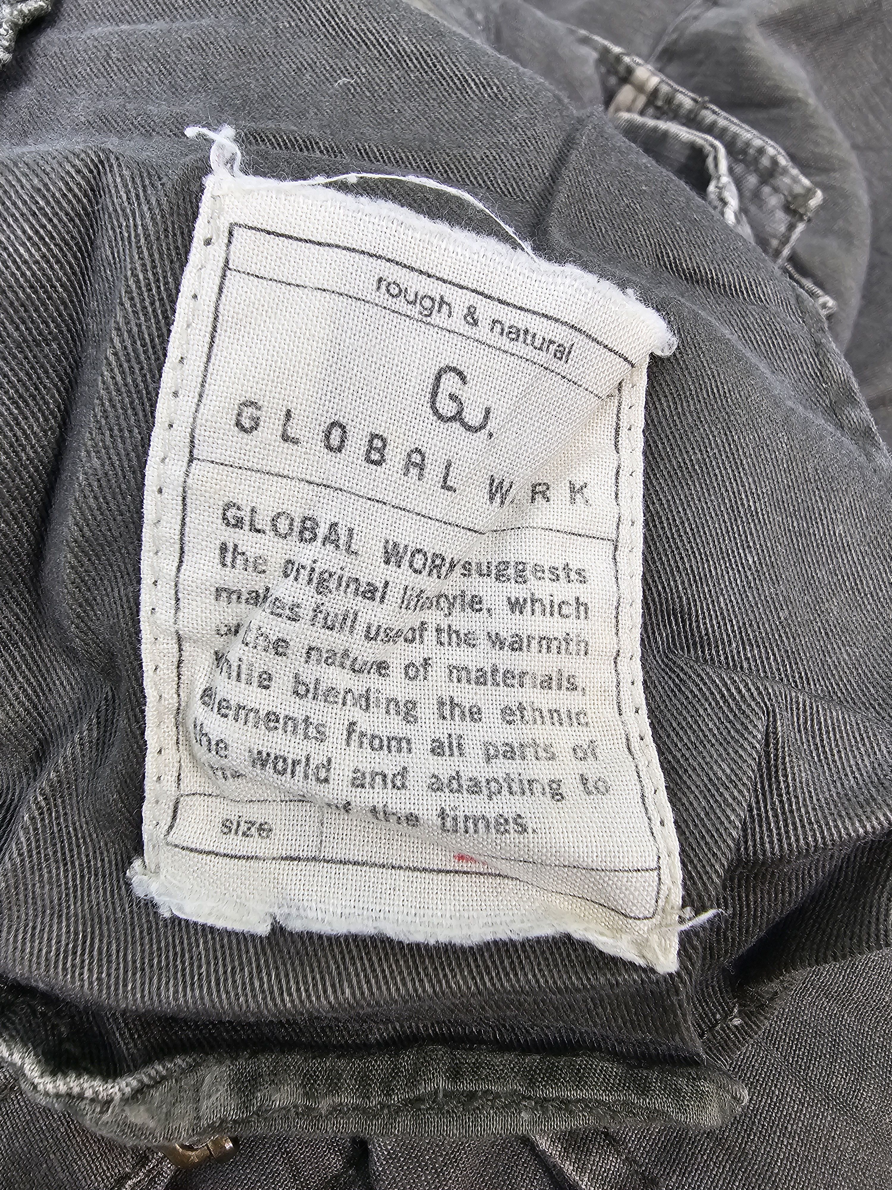 Global Work GLOBAL WORK Muti Pocket Cargo Tactical Pants JB0289 Size 34 Size US 34 / EU 50 - 11 Thumbnail