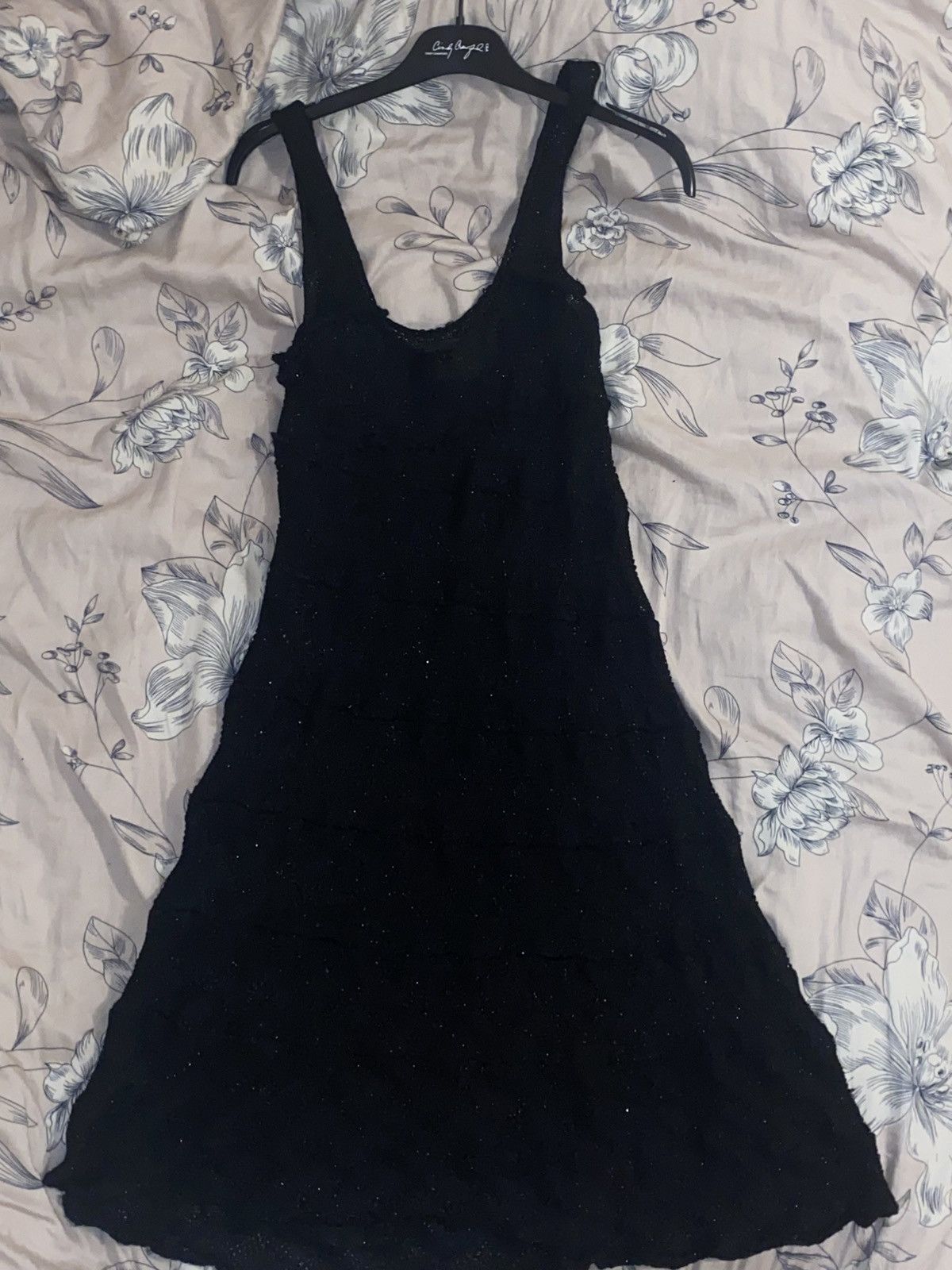Other Black crocheted dress handmade Size M / US 6-8 / IT 42-44 - 5 Thumbnail