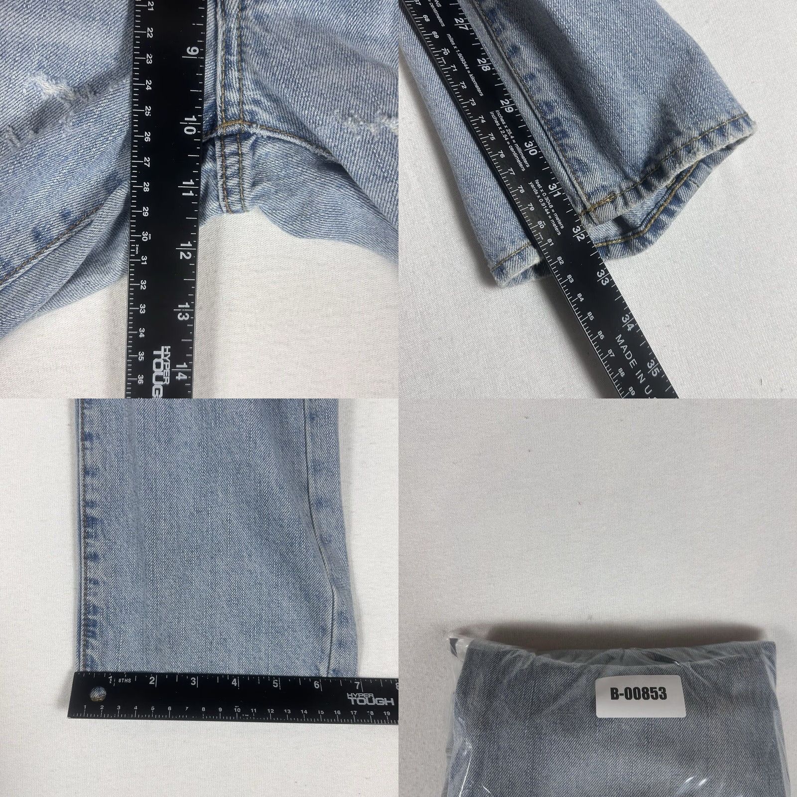 American Eagle Outfitters American Eagle Jeans Slim 30x32 Denim Mid Rise 5-Pocket Mens Tapered Size US 30 / EU 46 - 9 Thumbnail