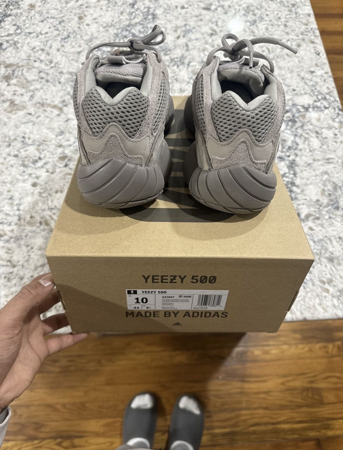 Adidas × Kanye West Adidas Yeezy 500 Ash Grey Size US 10 / EU 43 - 3 Thumbnail