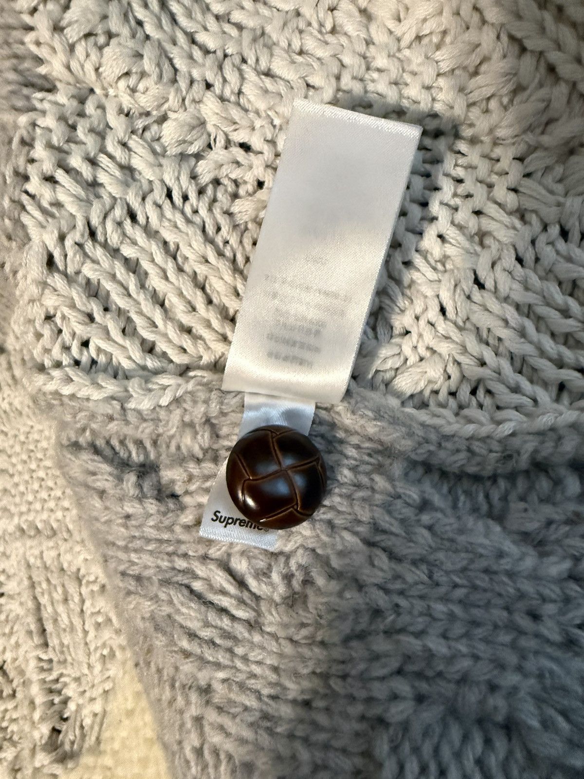 Supreme Supreme Patchwork Knit Cardigan Size M “Cobain Inspired” Size US M / EU 48-50 / 2 - 10 Thumbnail