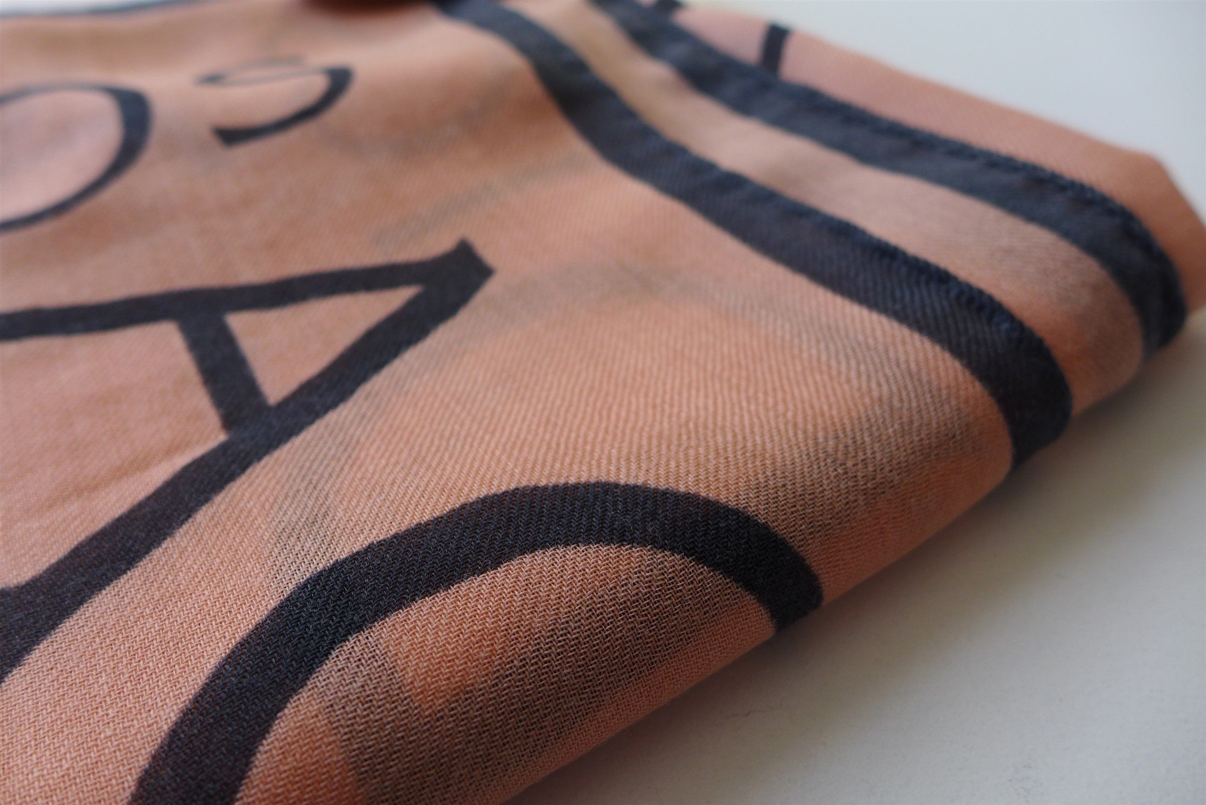 Acne Studios Acne Studios Varbone Square Scarf - Blush Pink Wool Size ONE SIZE - 7 Thumbnail