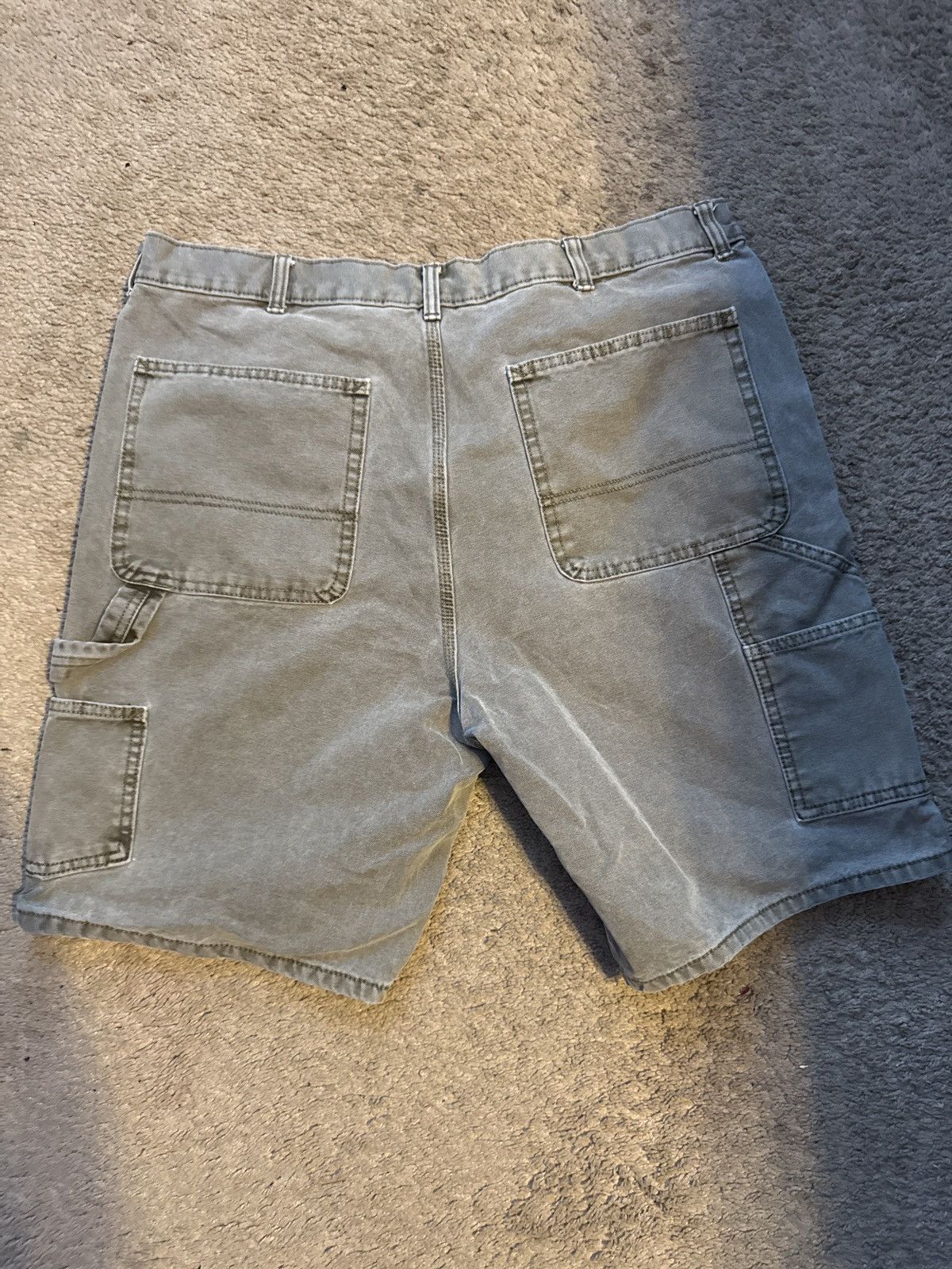 Other Mesh Green Workwear Shorts Size US 36 / EU 52 - 2 Thumbnail