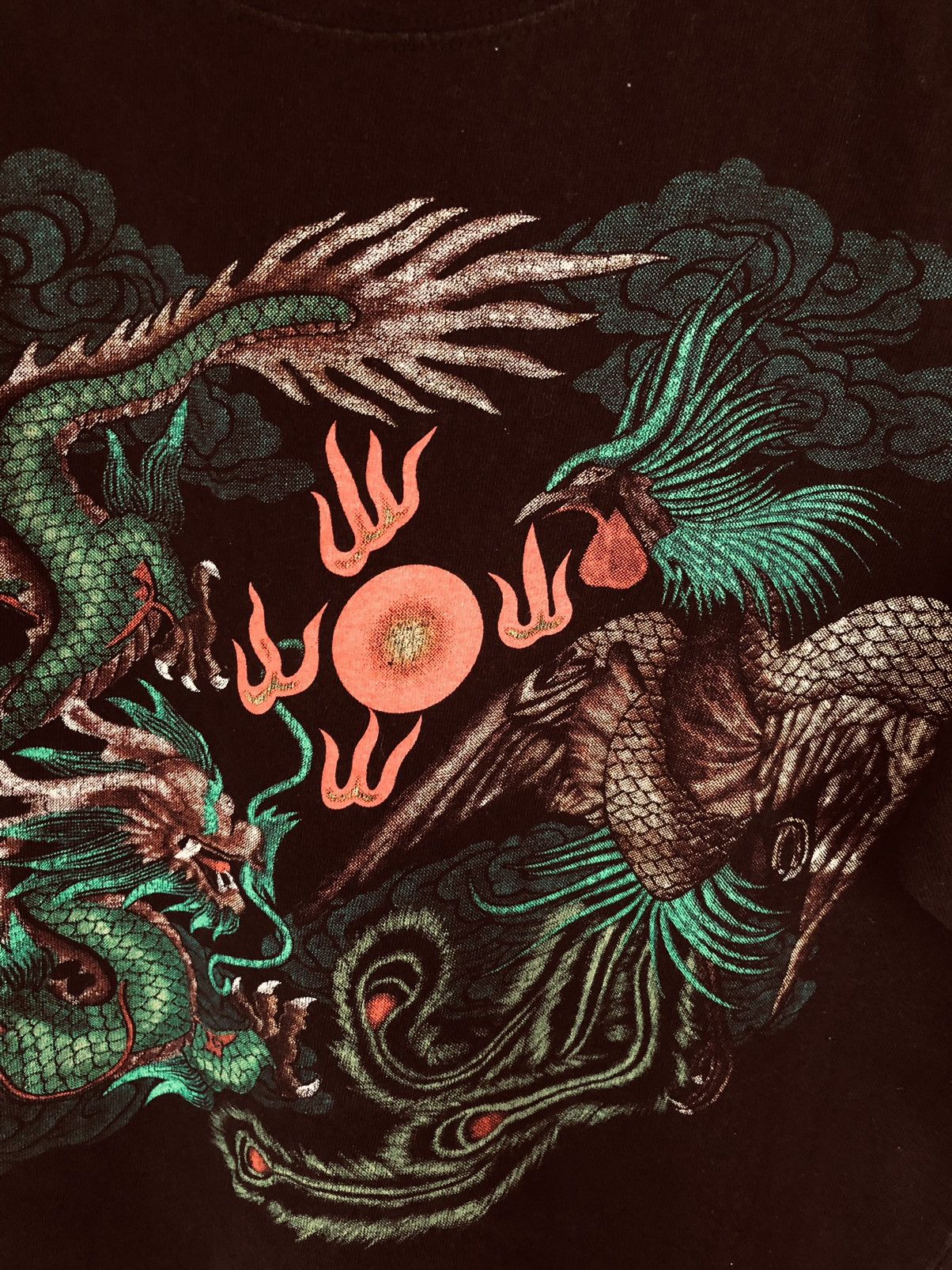 Vintage Vintage Japanese Dragon Fighter Shirt Tee Size US M / EU 48-50 / 2 - 5 Thumbnail