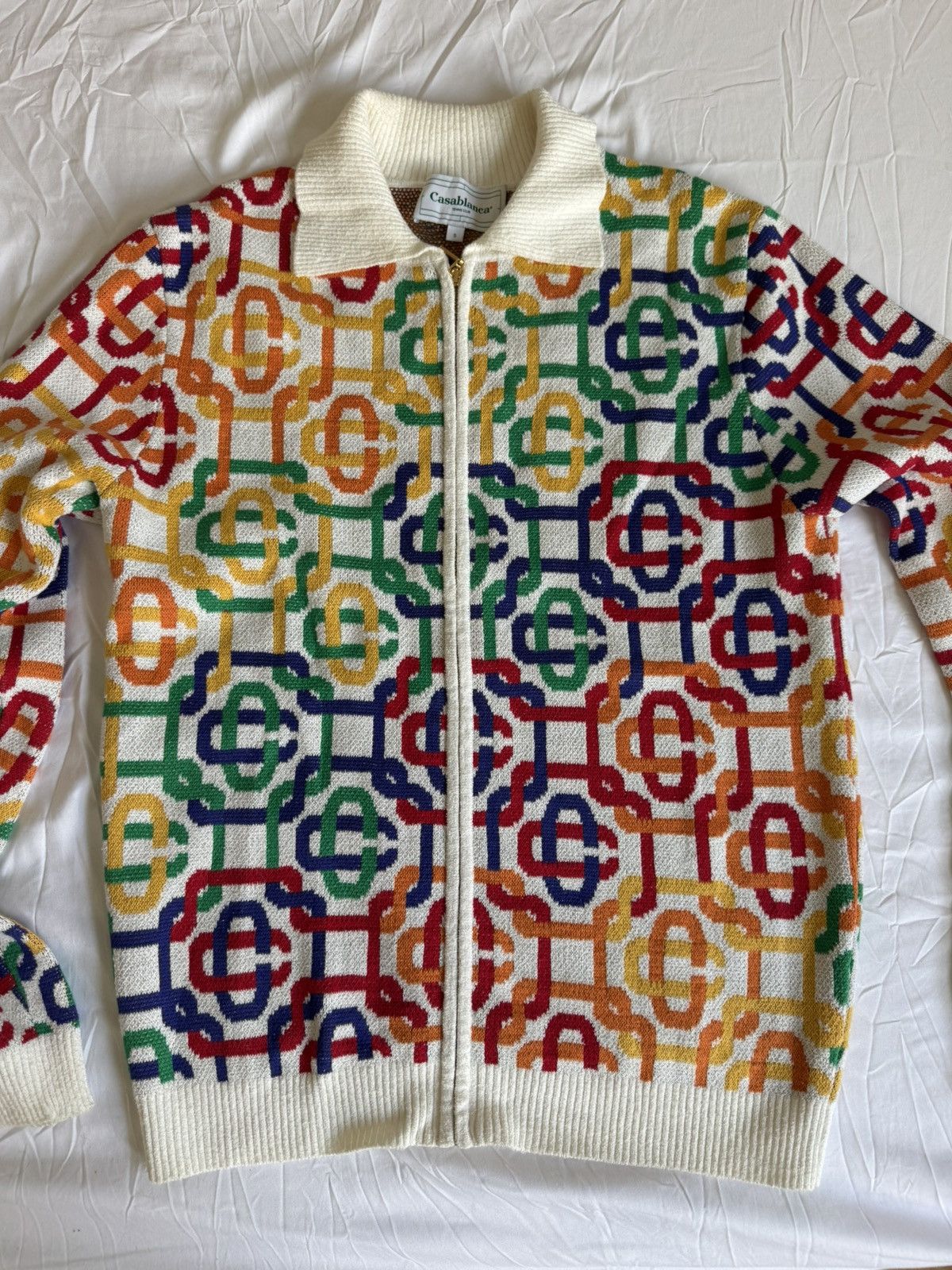 Casablanca Casablanca zip up sweater Size US S / EU 44-46 / 1 - 2 Thumbnail