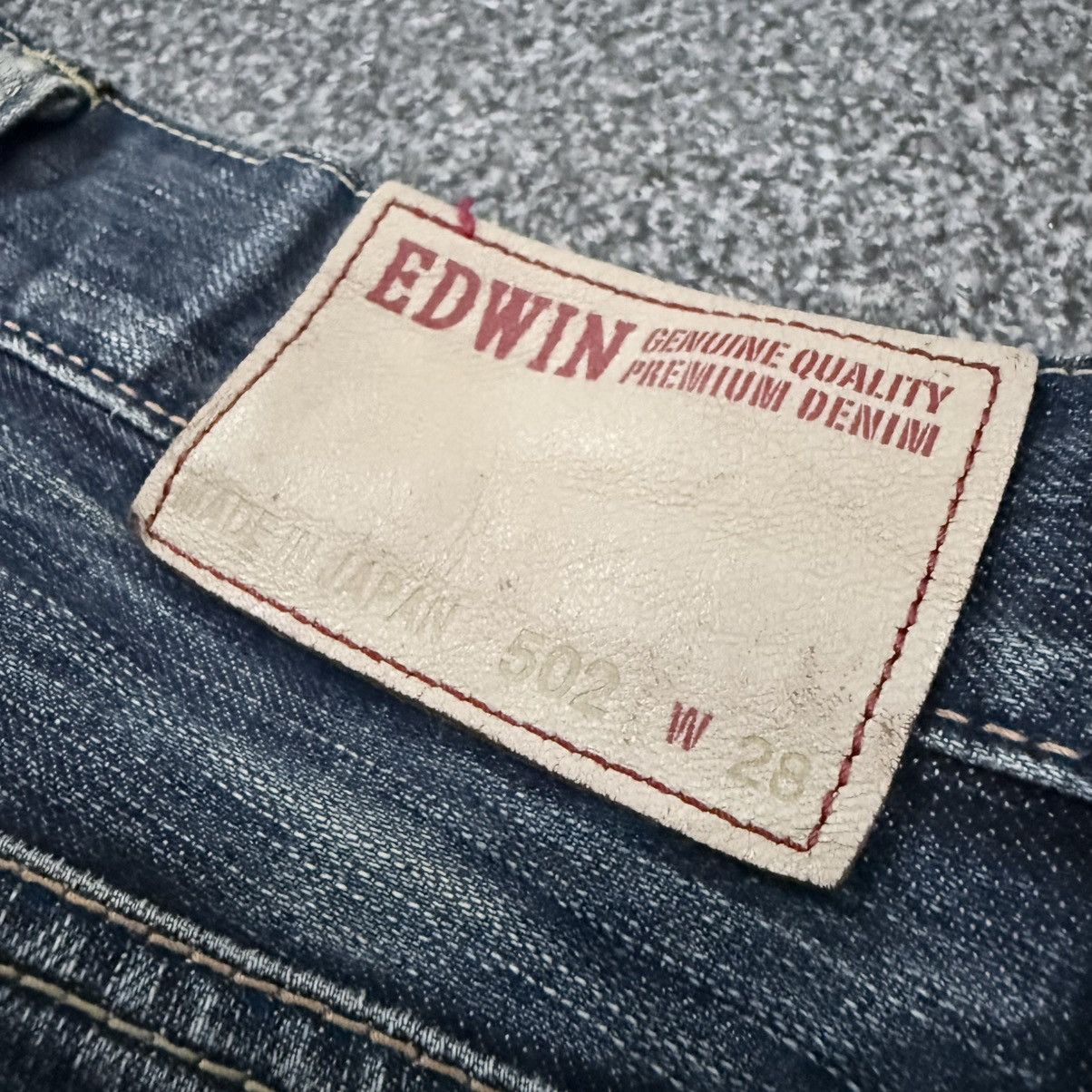 If Six Was Nine Archives ‼️ Japanese Edwin 503 Rusty Heavy Faded Wash Denim Size US 28 / EU 44 - 9 Thumbnail
