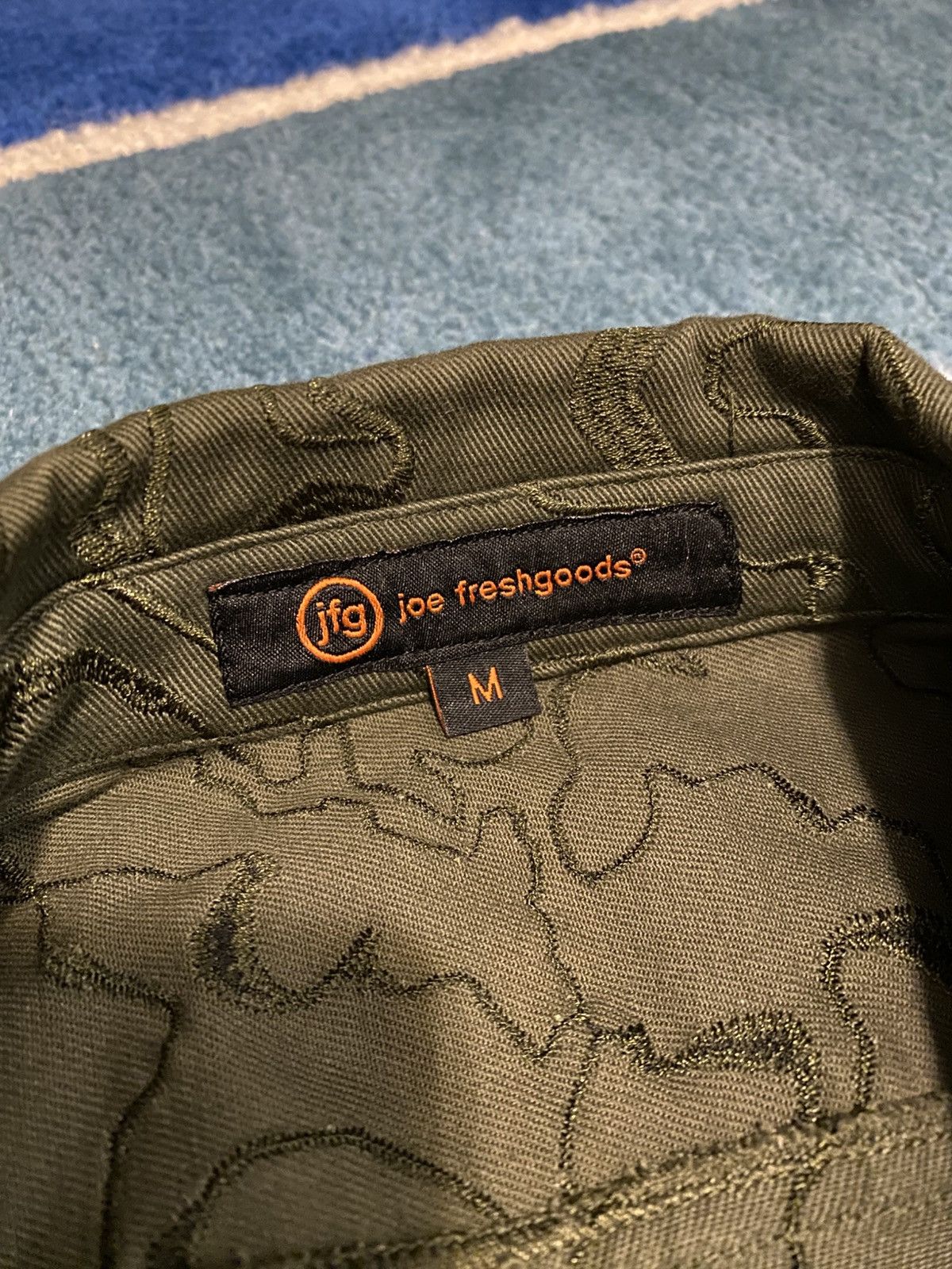 Joe Freshgoods Joe Fresh Goods Embroidered Work Shirt Size US M / EU 48-50 / 2 - 4 Thumbnail