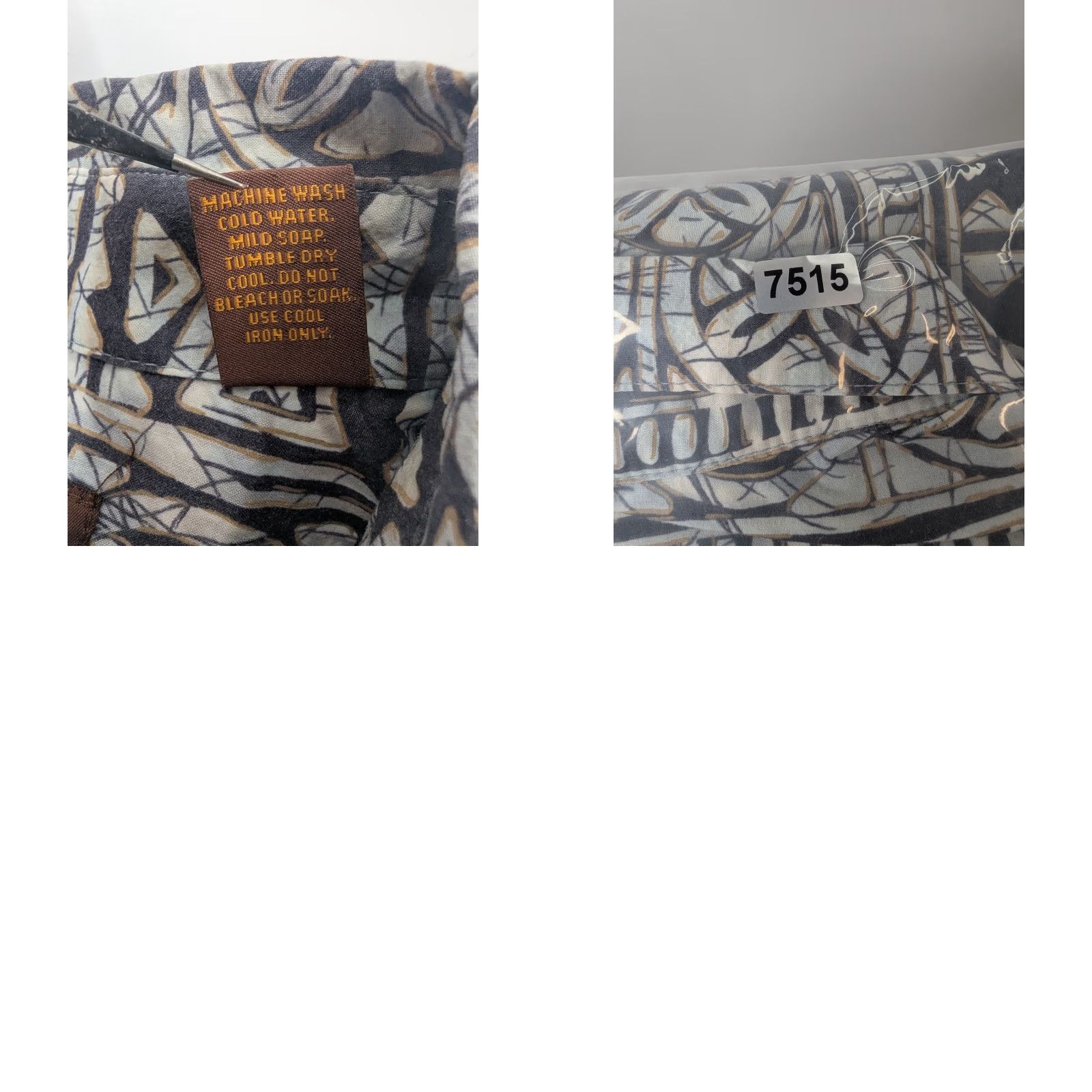 Tori Richard Tori Richard Shirt Men's XL Hawaiian Aloha Geometric Cotton Lawn USA Made Shirt Size US XL / EU 56 / 4 - 8 Thumbnail